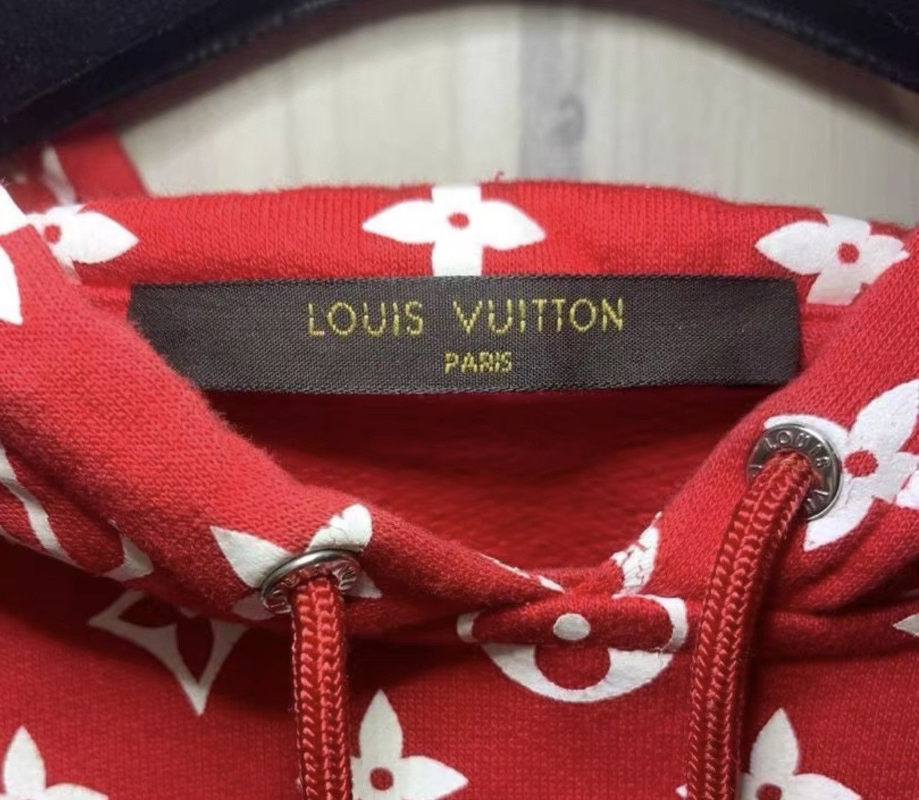 Louis Vuitton × Supreme Supreme Louis Vuitton Box logo hooded sweatshirt hoodie Size US S / EU 44-46 / 1 - 4 Thumbnail