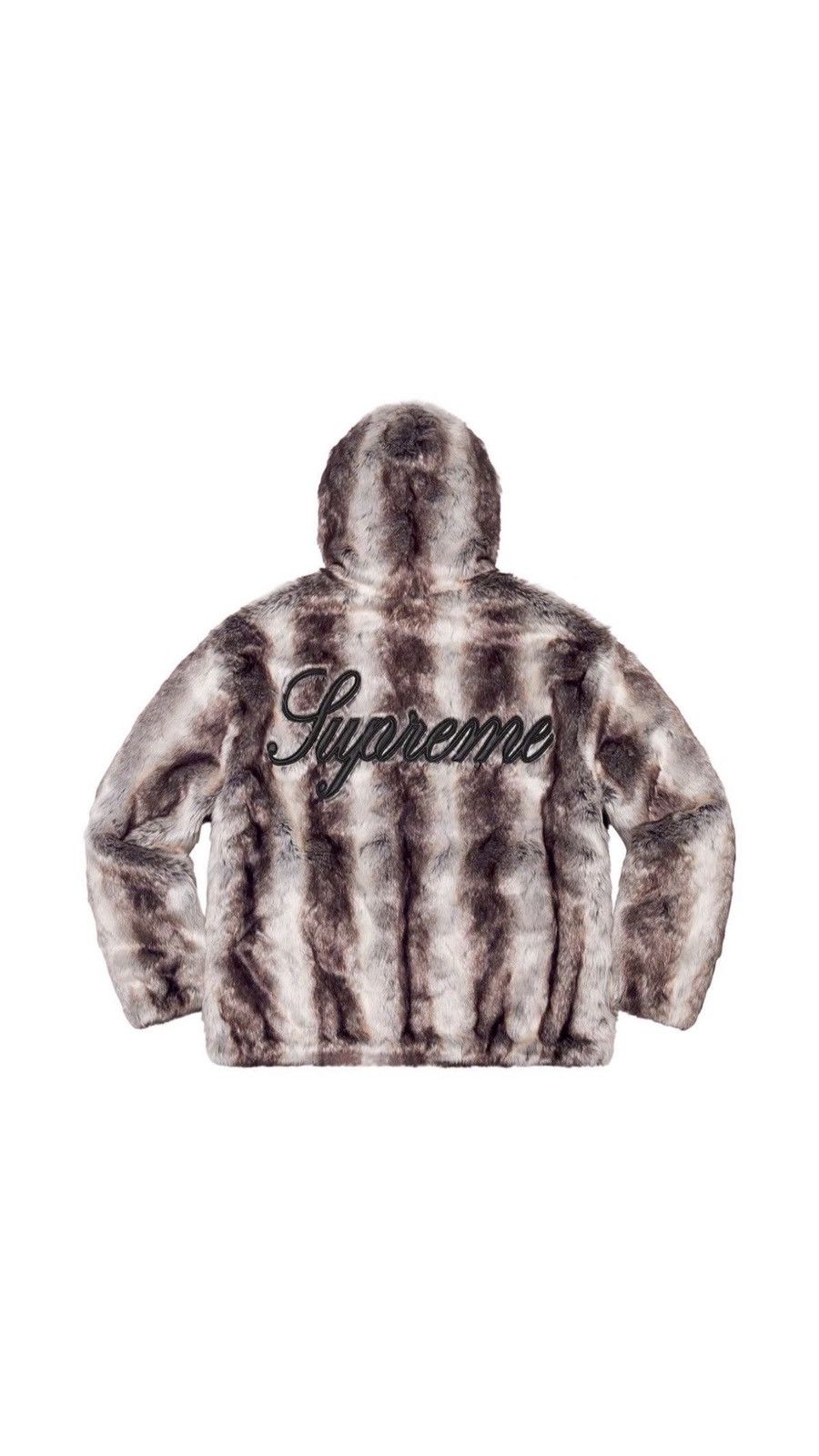 Supreme supreme faux fur reversible hooded jacket Size US L / EU 52-54 / 3 - 4 Thumbnail