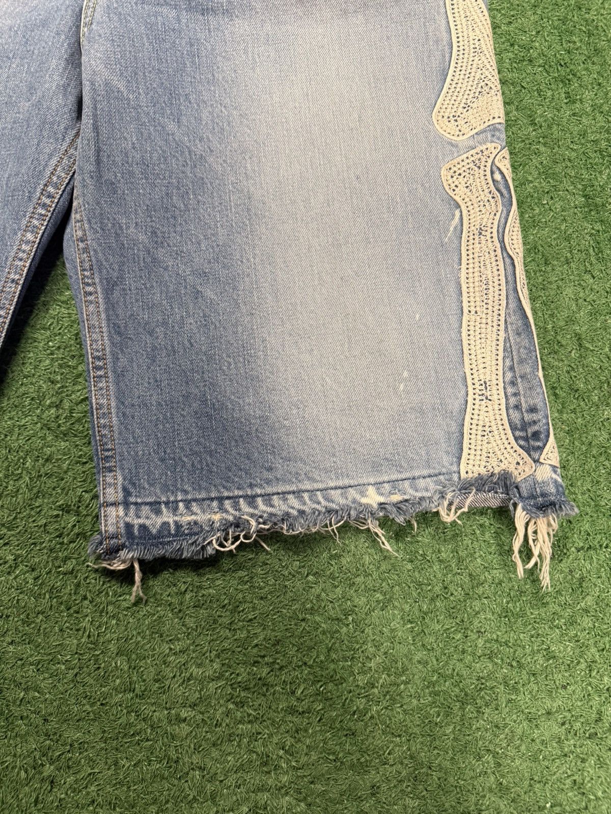 Kapital Kountry Kapital bone denim shorts Size US 32 / EU 48 - 3 Thumbnail