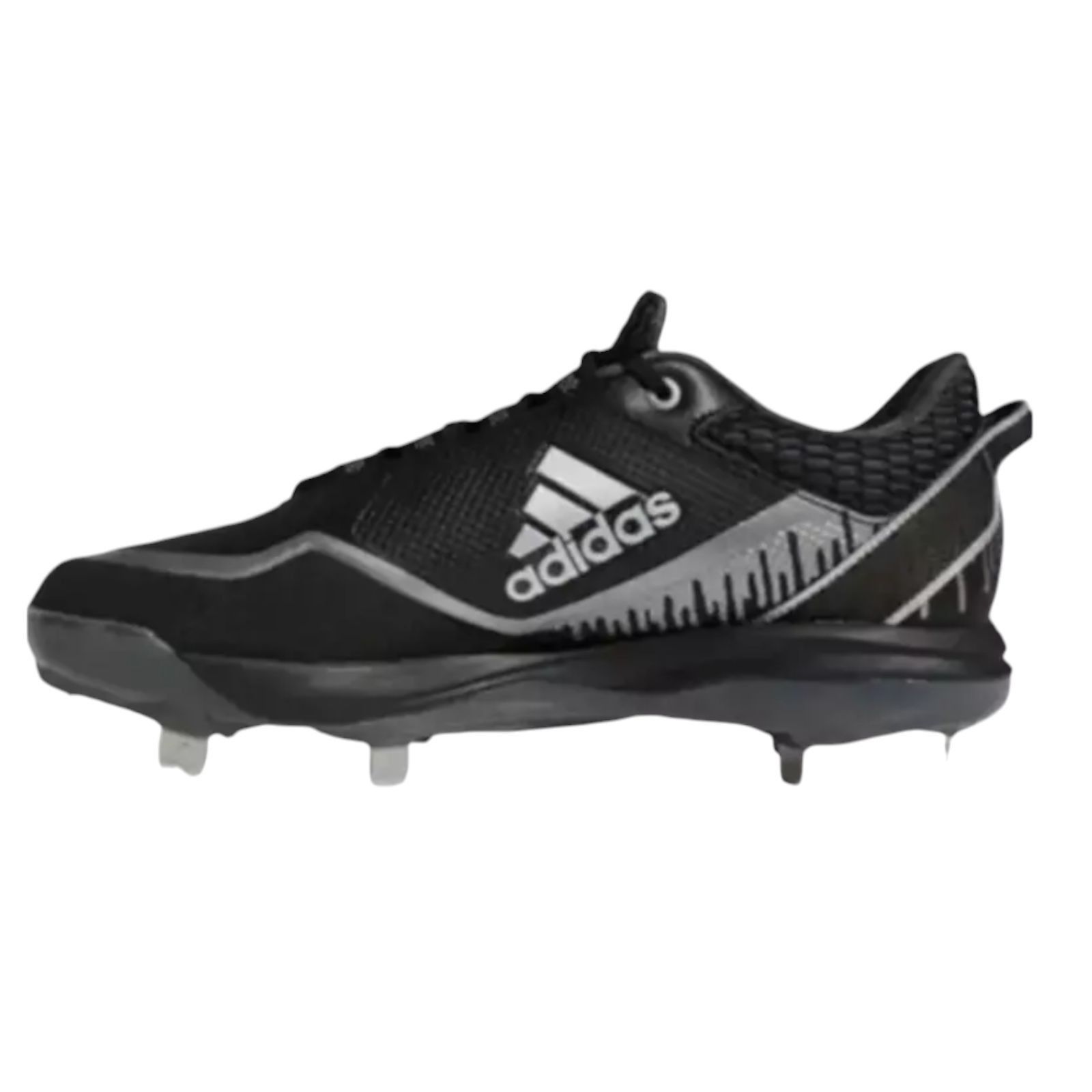 Adidas Adidas Icon 7 Dripped Out Metal Baseball Cleats Black Men's Size US 15 / EU 48 - 2 Thumbnail