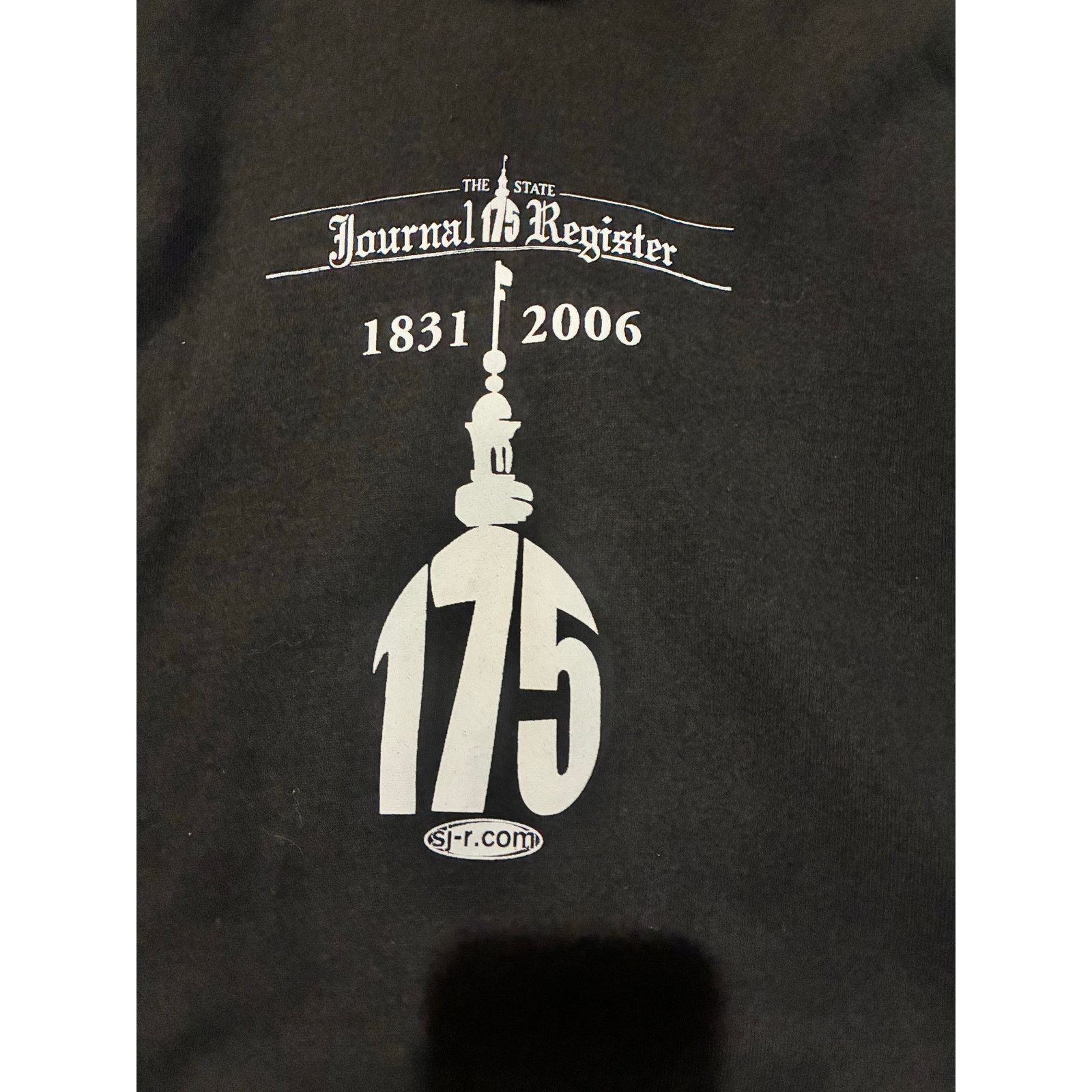 Other 2006 State Journal-Register Springfield IL Black Hoodie XXL Size US XXL / EU 58 / 5 - 3 Thumbnail