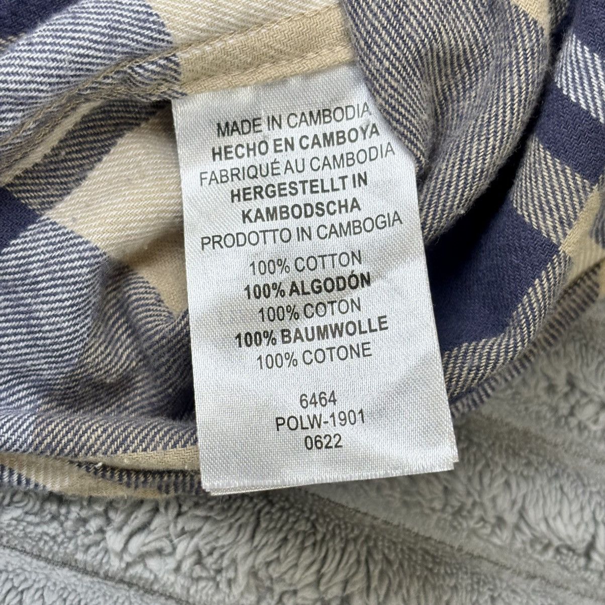 Other Legendary Whitetails Flannel Shirt Men Large Tall Blue Plaid Size US L / EU 52-54 / 3 - 5 Thumbnail