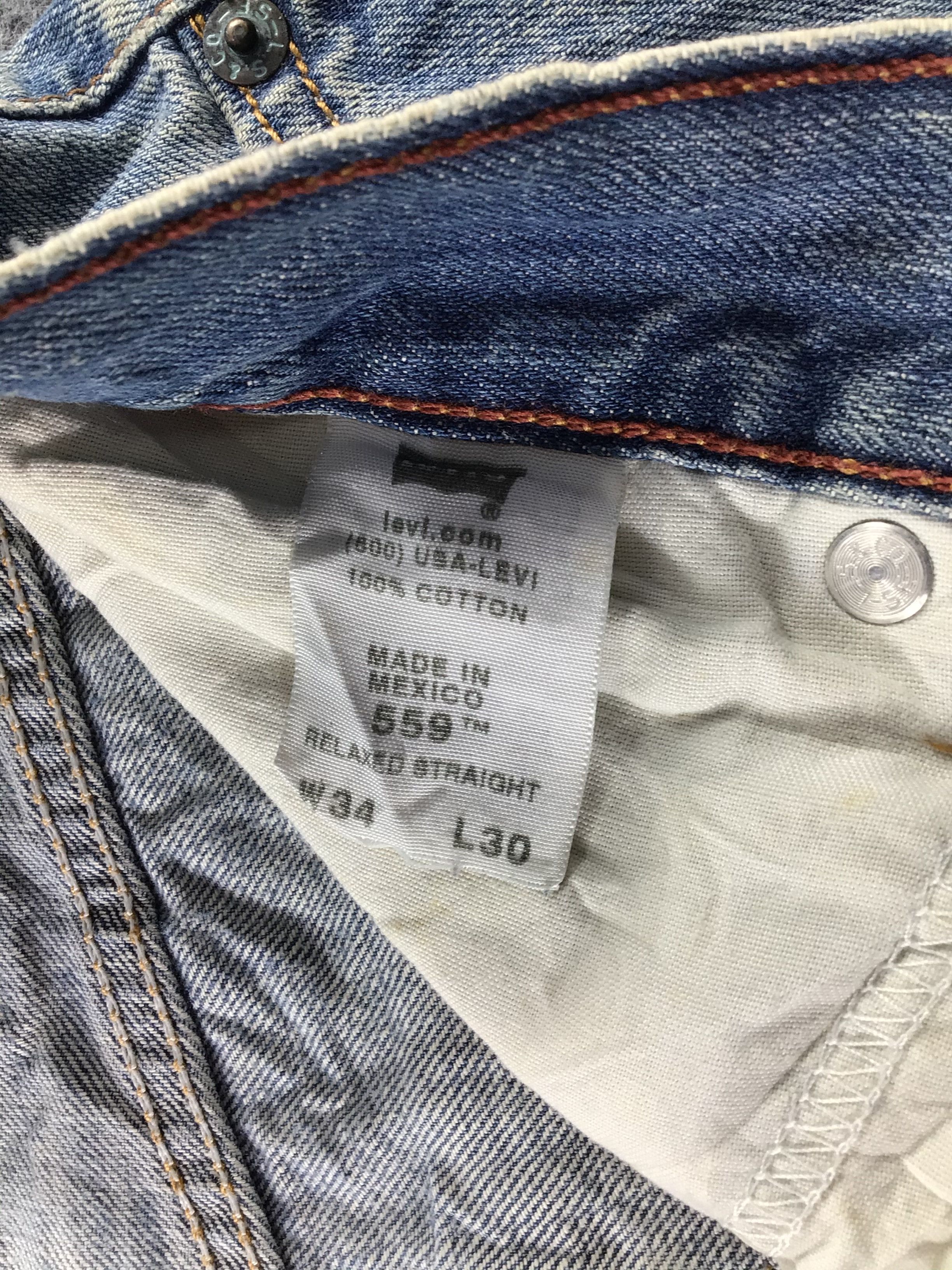 Levi's Vintage Levis 559 Jeans-J786 Size US 36 / EU 52 - 10 Thumbnail