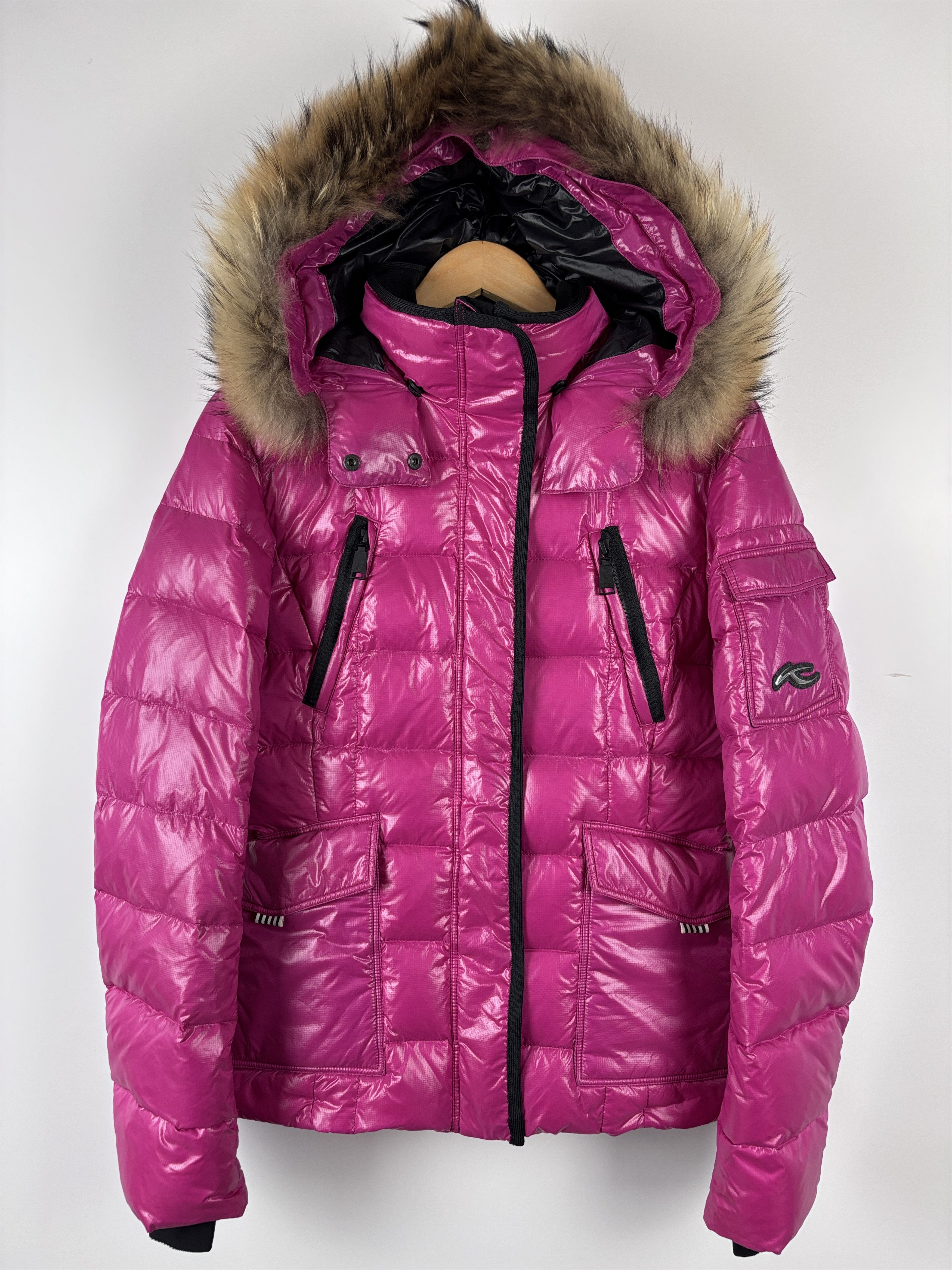 KJUS Kjus Spirit Collection Down Puffer Jacket Pink Size 40 L Size L / US 10 / IT 46 - 1 Thumbnail