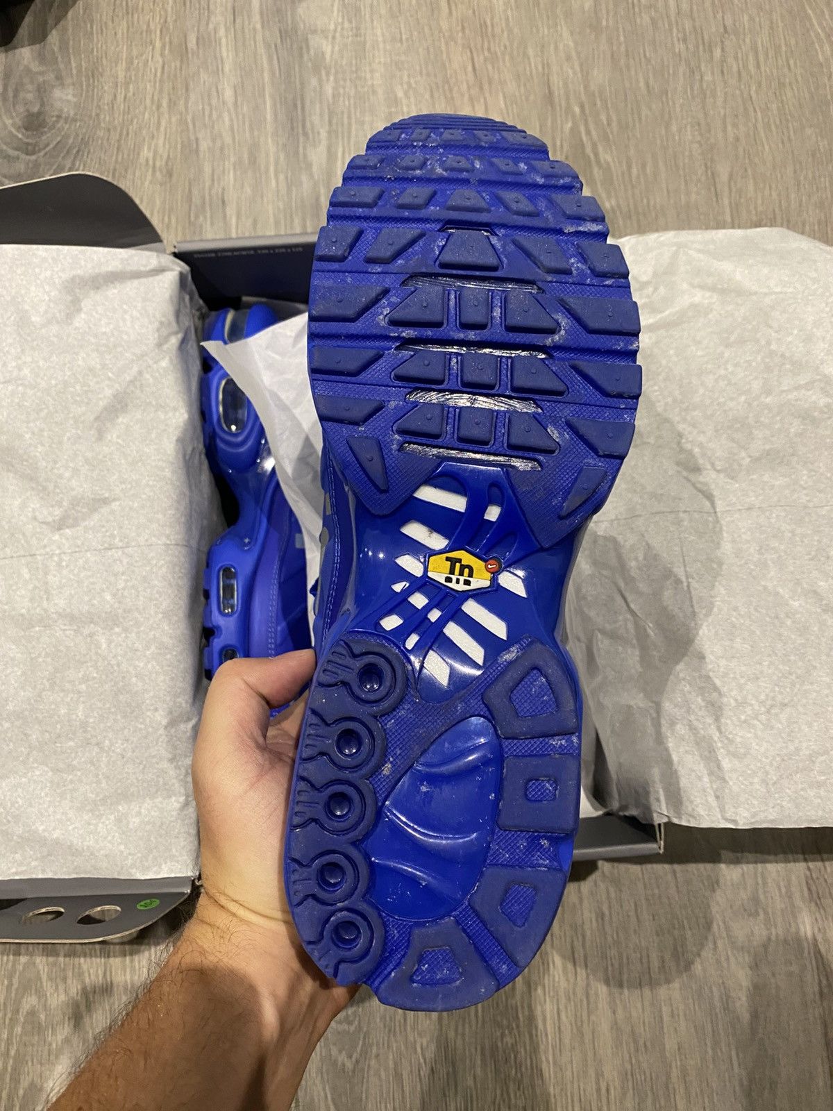 A-COLD-WALL* × Nike A-Cold-Wall* x Nike Blue Air Max Plus - US10 Size US 10 / EU 43 - 2 Thumbnail