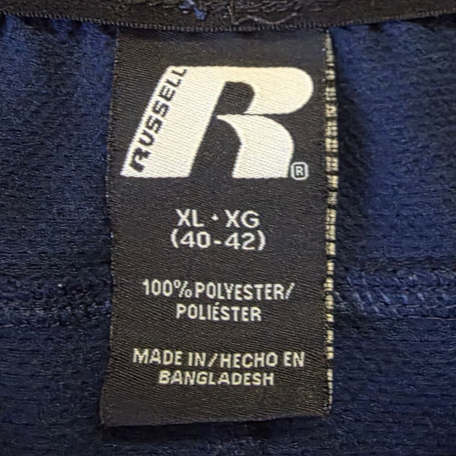 Russell Athletic Russell Dri-Power Athletic Shorts Men’s XL Navy Blue & Black Size US 36 / EU 52 - 3 Thumbnail