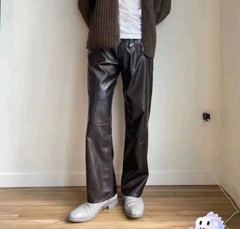 Our Legacy Our Legacy size31 Motorcycle leather trousers Size US 31 - 8 Thumbnail