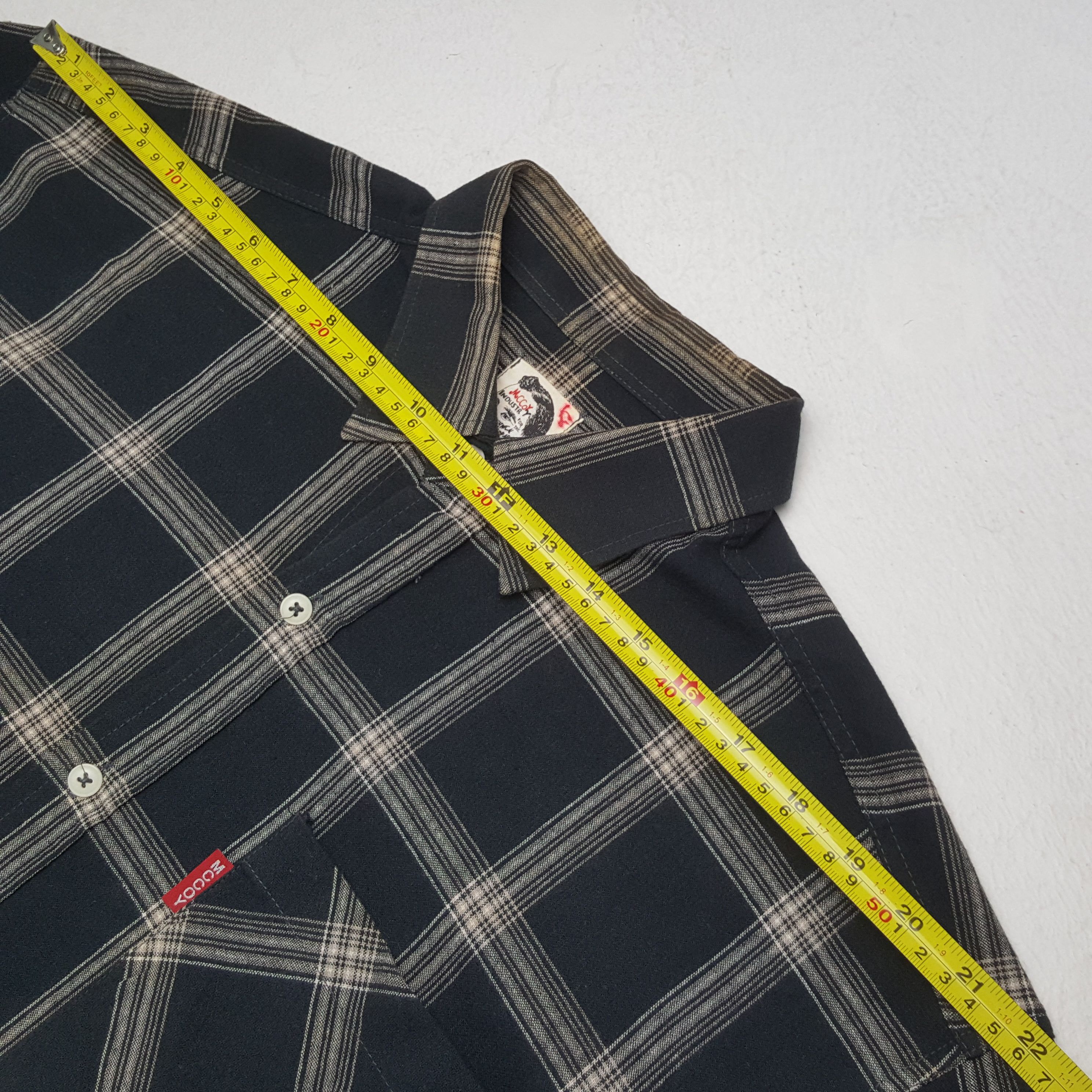 Vintage Vintage The Real Mccoy Industry Japanese Brand Shirt RR10 Size US XL / EU 56 / 4 - 5 Thumbnail
