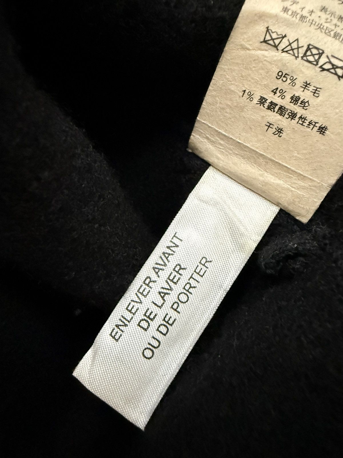 Armani Exchange × Designer Armani Exchange Destroy Dot Wool Cropped Open Colar Sweater Size M / US 6-8 / IT 42-44 - 11 Thumbnail