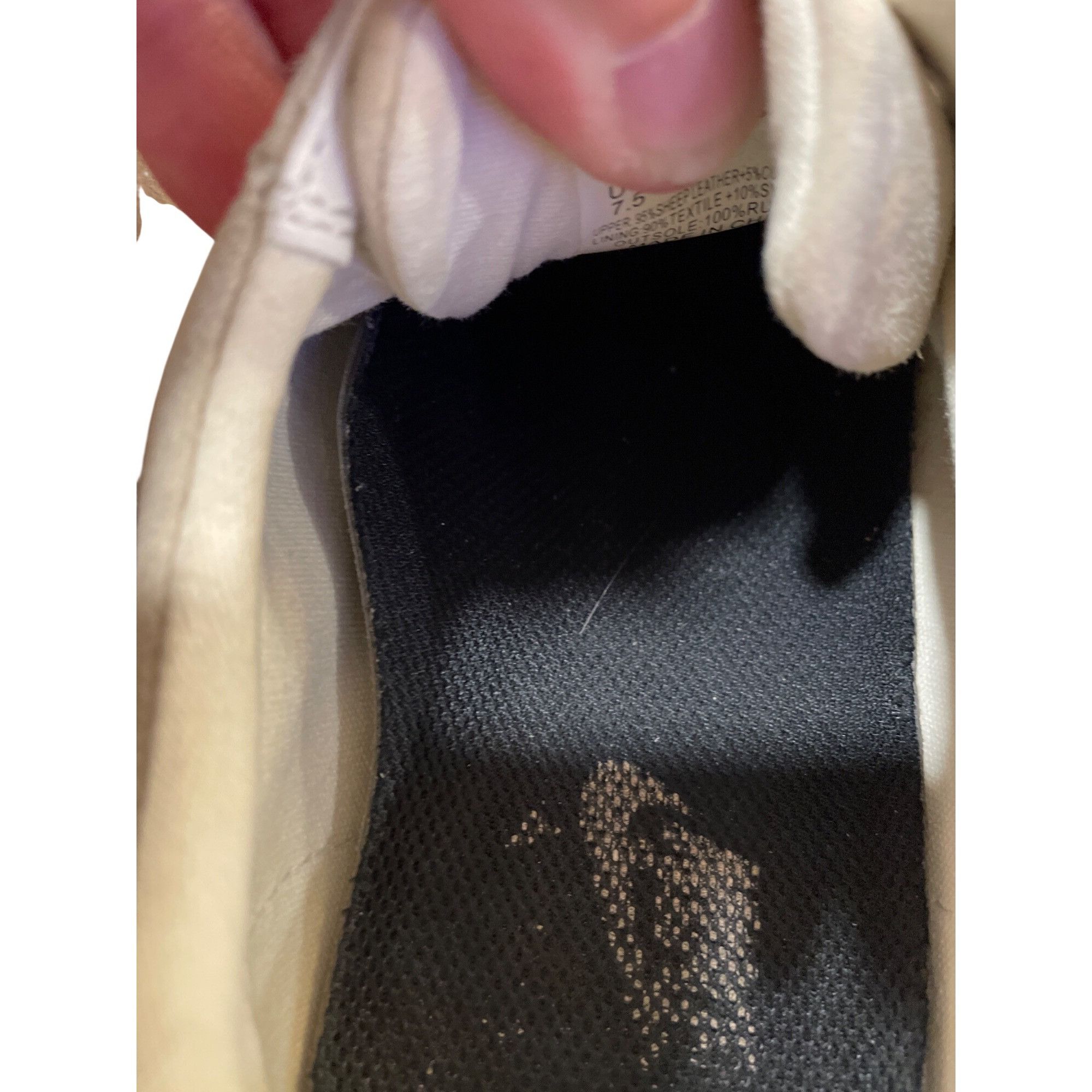 Ralph Lauren Ralph Lauren Lauren Angeline wms beige sheep leather sneaker Size US 7.5 / IT 37.5 - 9 Thumbnail