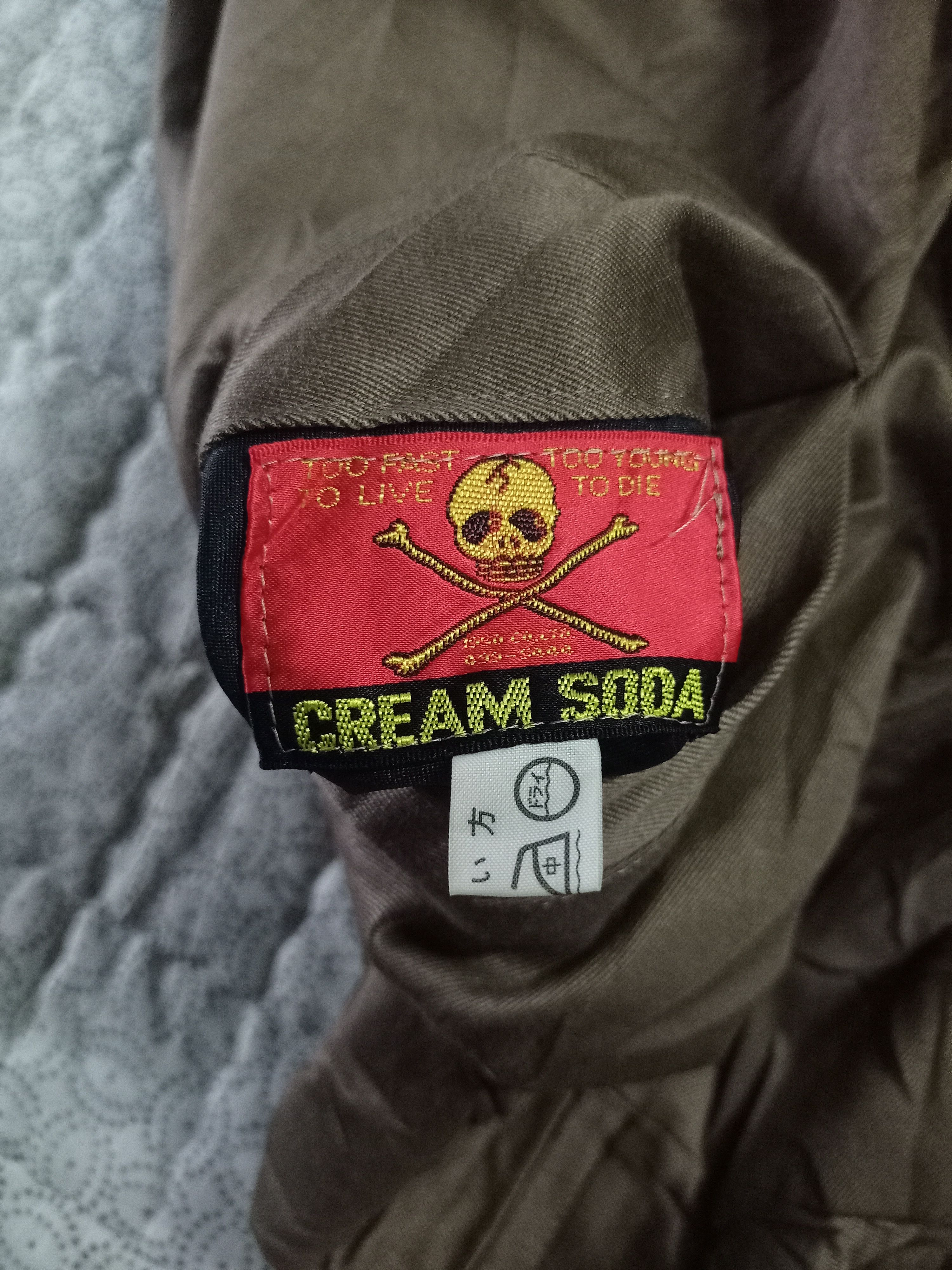Band Tees × Japanese Brand Rare !! Cream Soda Jacket Size US M / EU 48-50 / 2 - 6 Thumbnail