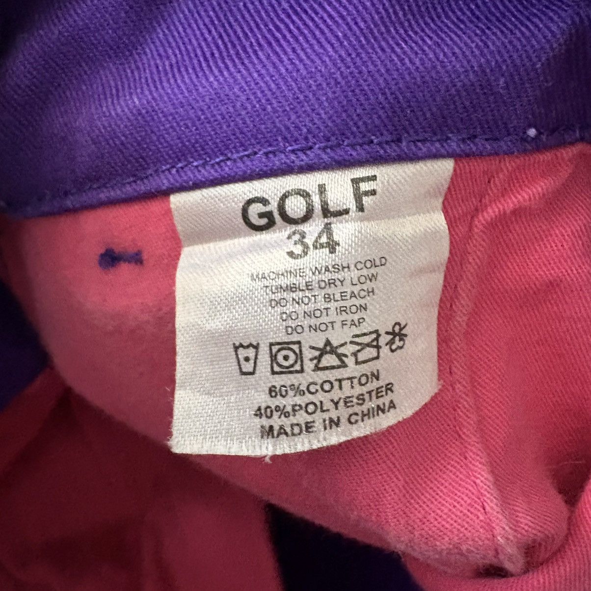 Golf Wang Golf Wang Purple Chino Pants Men's Size 34 Size US 34 / EU 50 - 5 Thumbnail