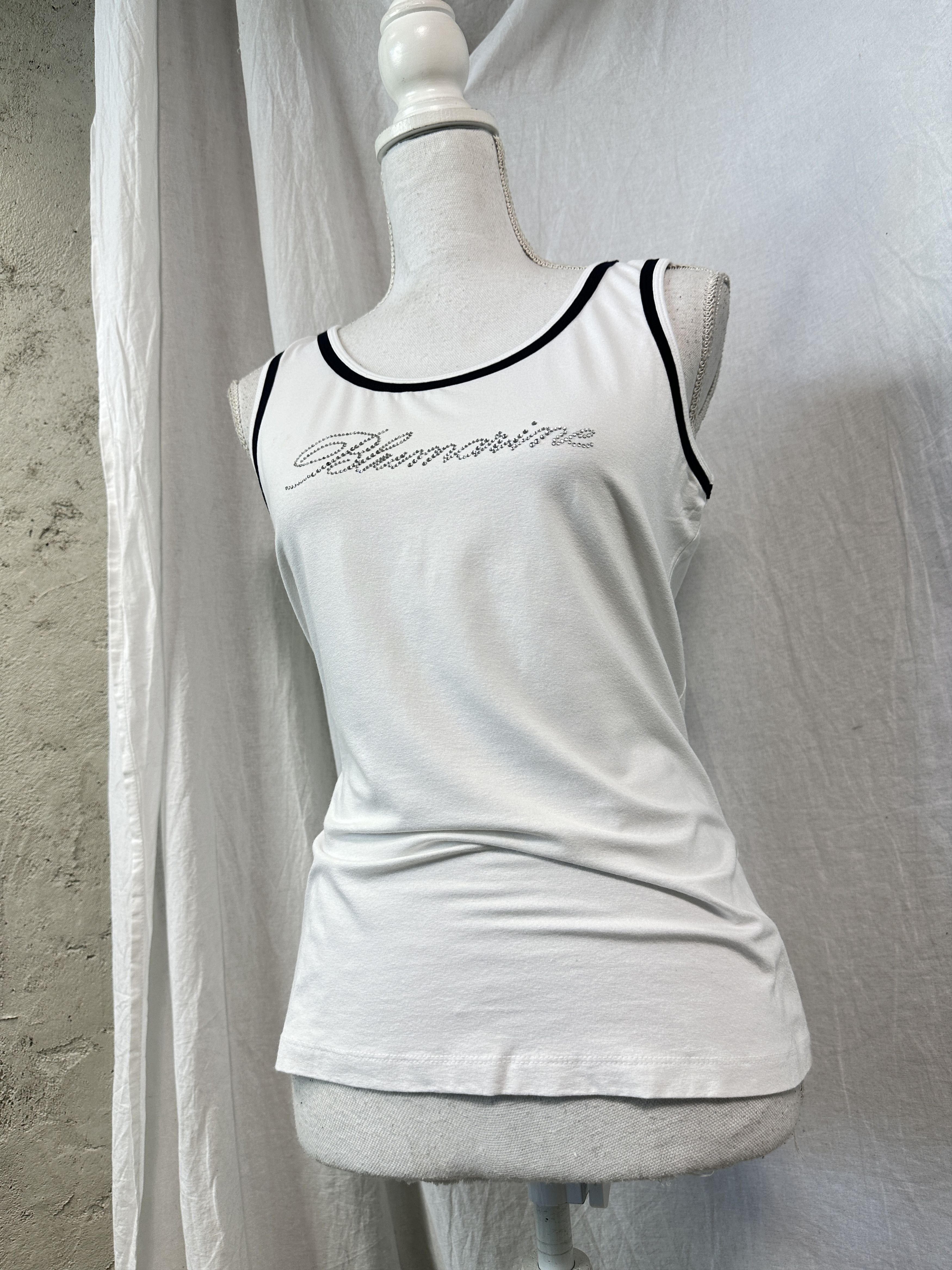 Blumarine Vintage Streetwear Sporty Blumarine Tank Top Y2K Size L / US 10 / IT 46 - 1 Thumbnail
