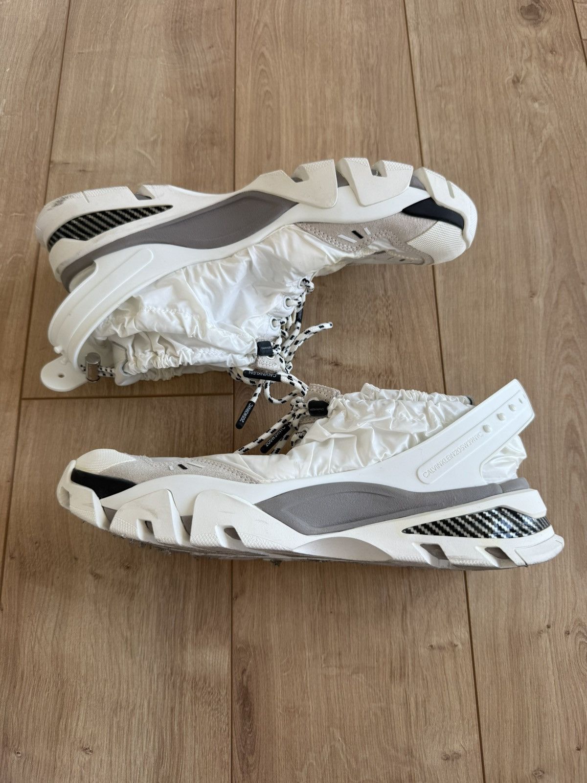 Calvin Klein 205W39NYC CalvinKlein205W39NYC RAF Simons Carlos 10 Drawcord Sneakers Size US 9 / EU 42 - 2 Thumbnail