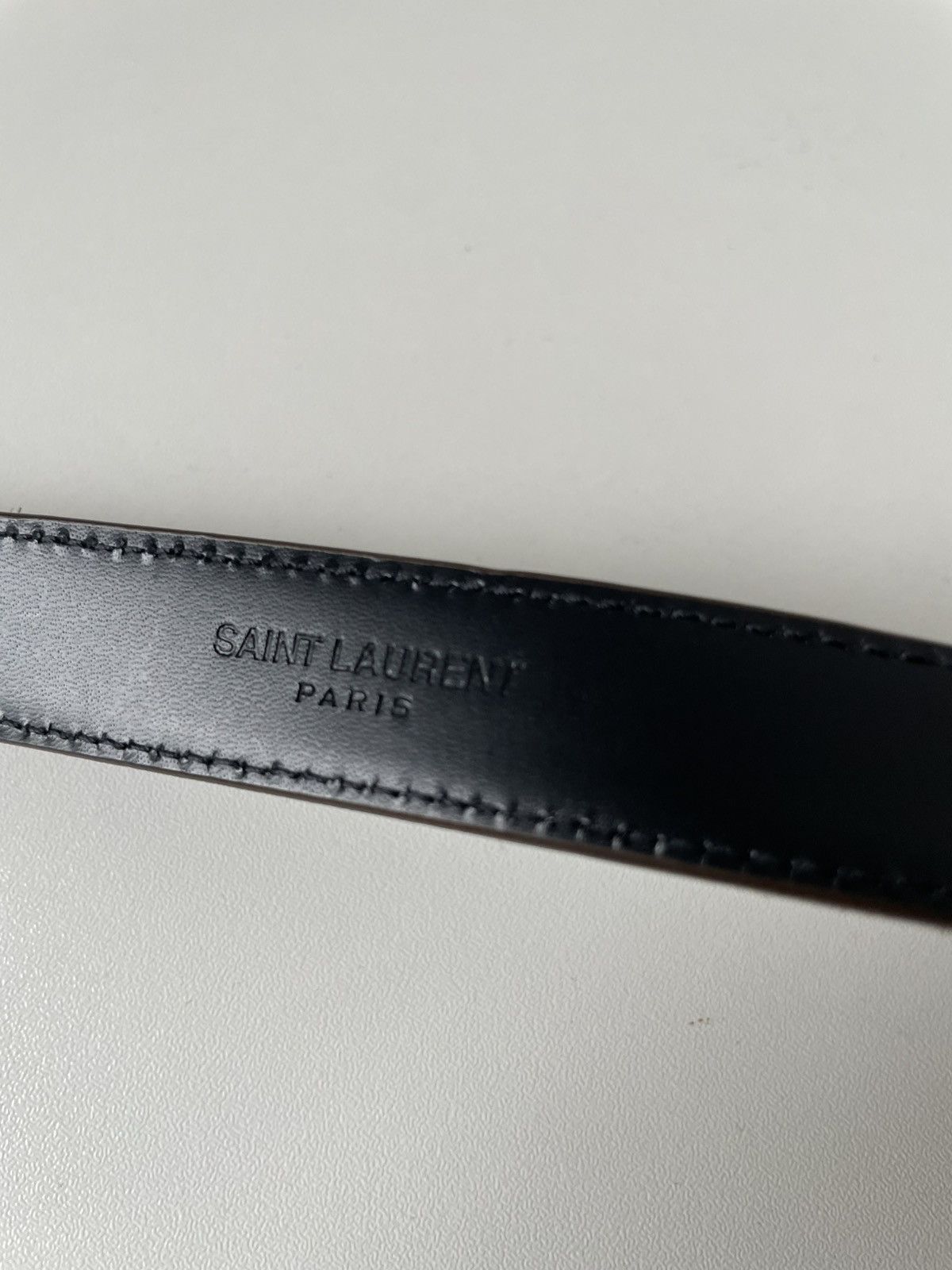 Saint Laurent Paris NEW Saint Laurent Paris Suede Leather Brown Western Belt Size ONE SIZE - 5 Thumbnail