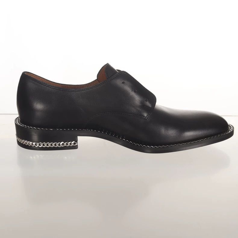 Givenchy Givenchy Solid Color Leather Men's Business Shoes Size US 6.5 / EU 39-40 - 5 Thumbnail