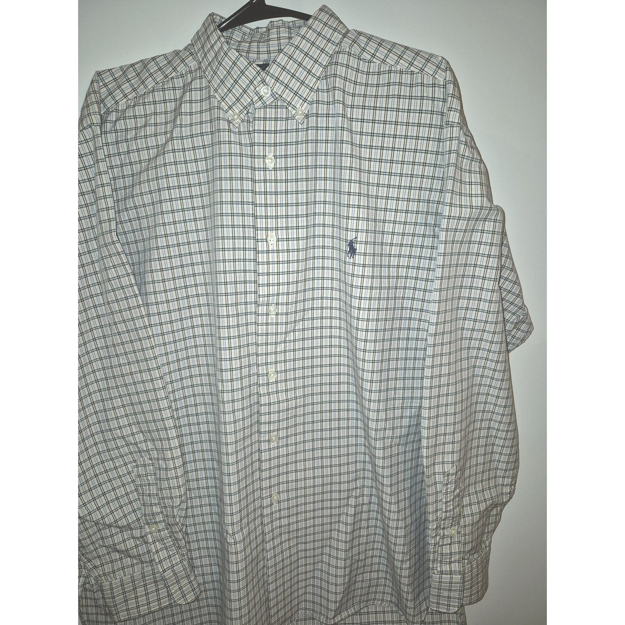 Polo Ralph Lauren Ralph Lauren Mens Plaid Long Sleeve Button-Down Shirt Large Size US L / EU 52-54 / 3 - 4 Thumbnail