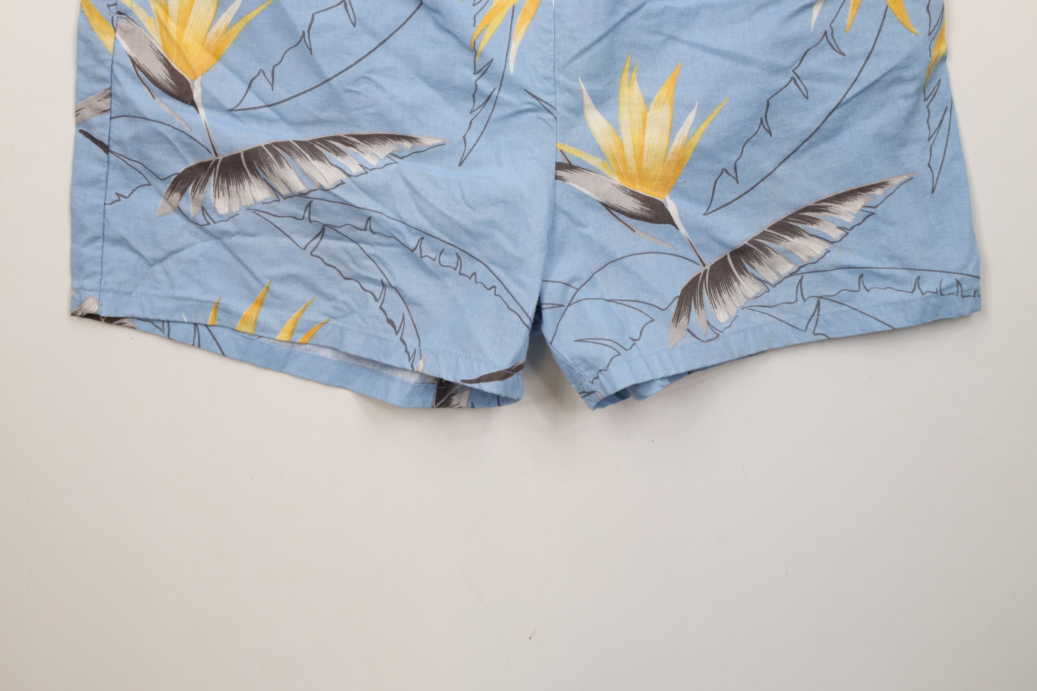 Vintage Vintage 70s Streetwear Print Above Knee Lined Shorts USA Size US 34 / EU 50 - 4 Thumbnail
