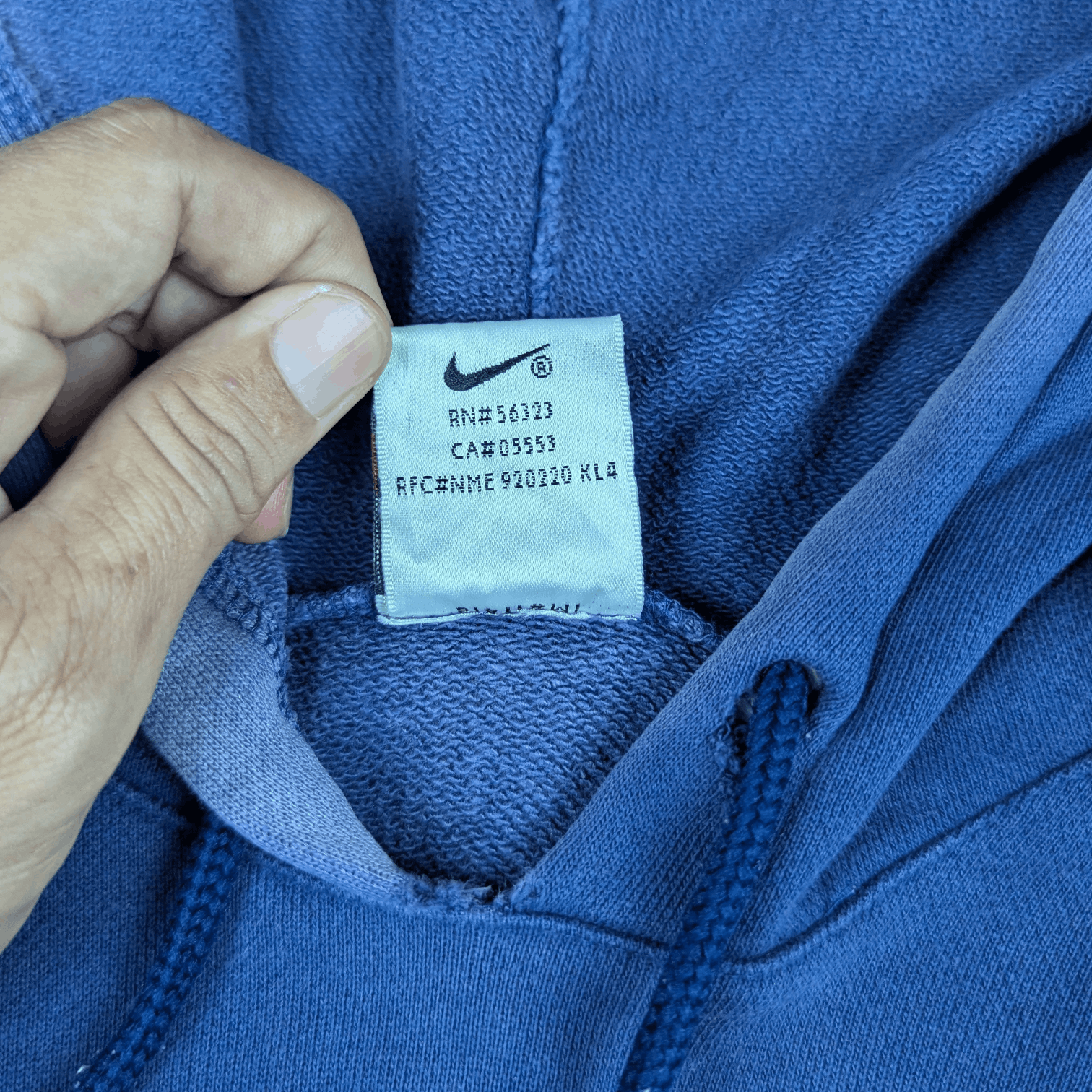 Nike Vintage 90's NIKE Big Logo Swoosh Hoodie Size US M / EU 48-50 / 2 - 15 Thumbnail