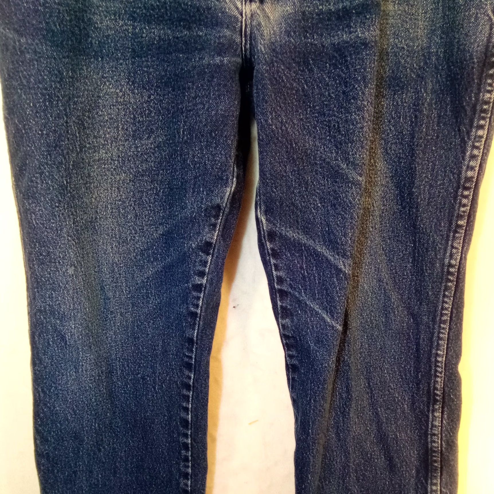 Wrangler VINTAGE Wrangler 947STR Jeans Denim Straight 36x30 98% cotton 2% spandex Blue Men Regular Inseam 30 Pockets Cowboy XL 2 Size US 36 / EU 52 - 3 Thumbnail