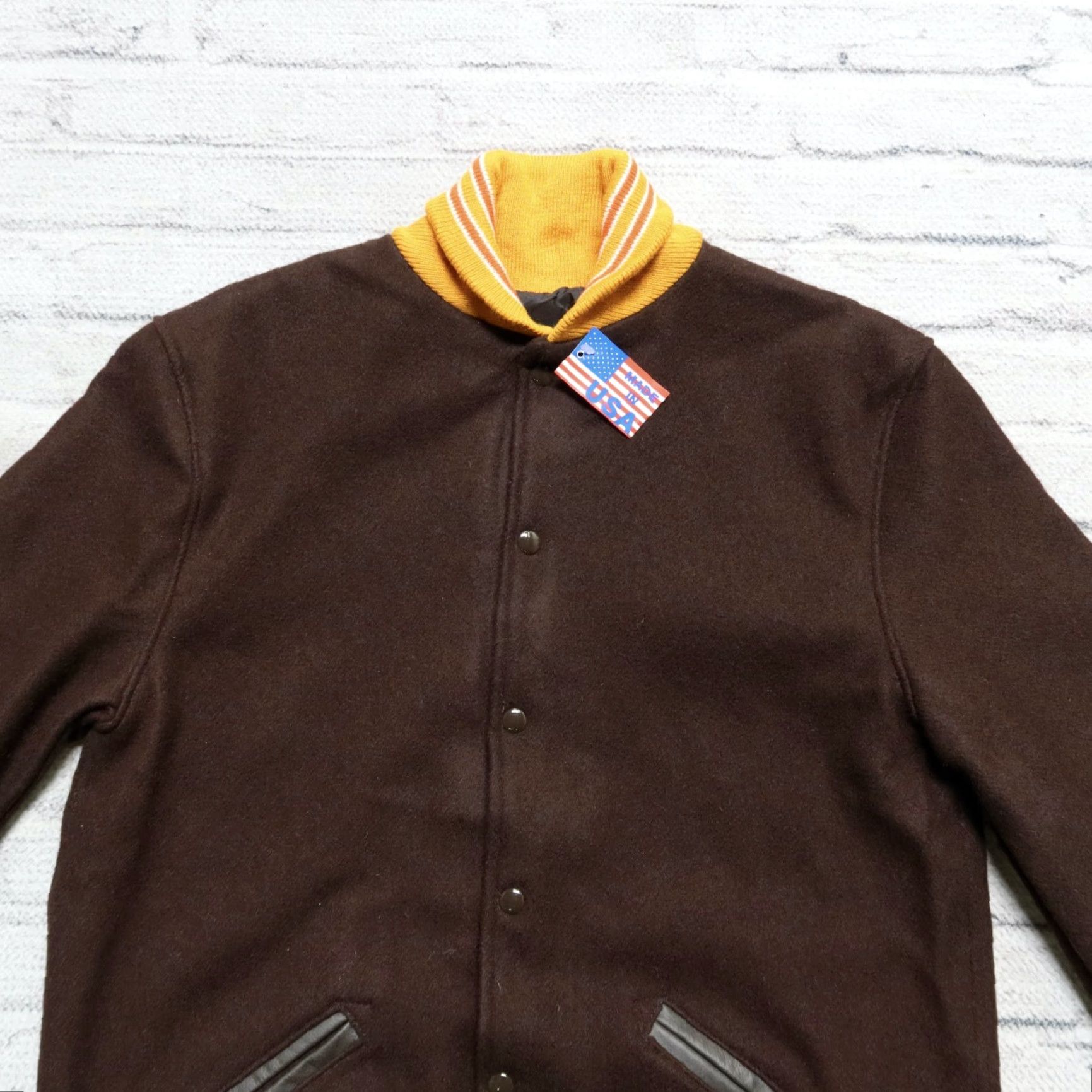 Vintage VINTAGE Skookum Wool Jacket Mens 38 Brown Vintage New Jacket Wool - Skookum 38 Mens Brown Size US XXS / EU 40 - 3 Thumbnail