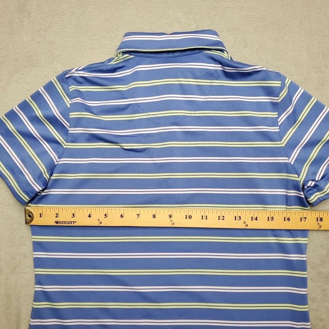 Vintage Kate Lord Polo Shirt Womens Small Blue 4 Way Performance Stretch Wicking Golf Shirt Polo S Blue Womens Size S / US 4 / IT 40 - 7 Thumbnail