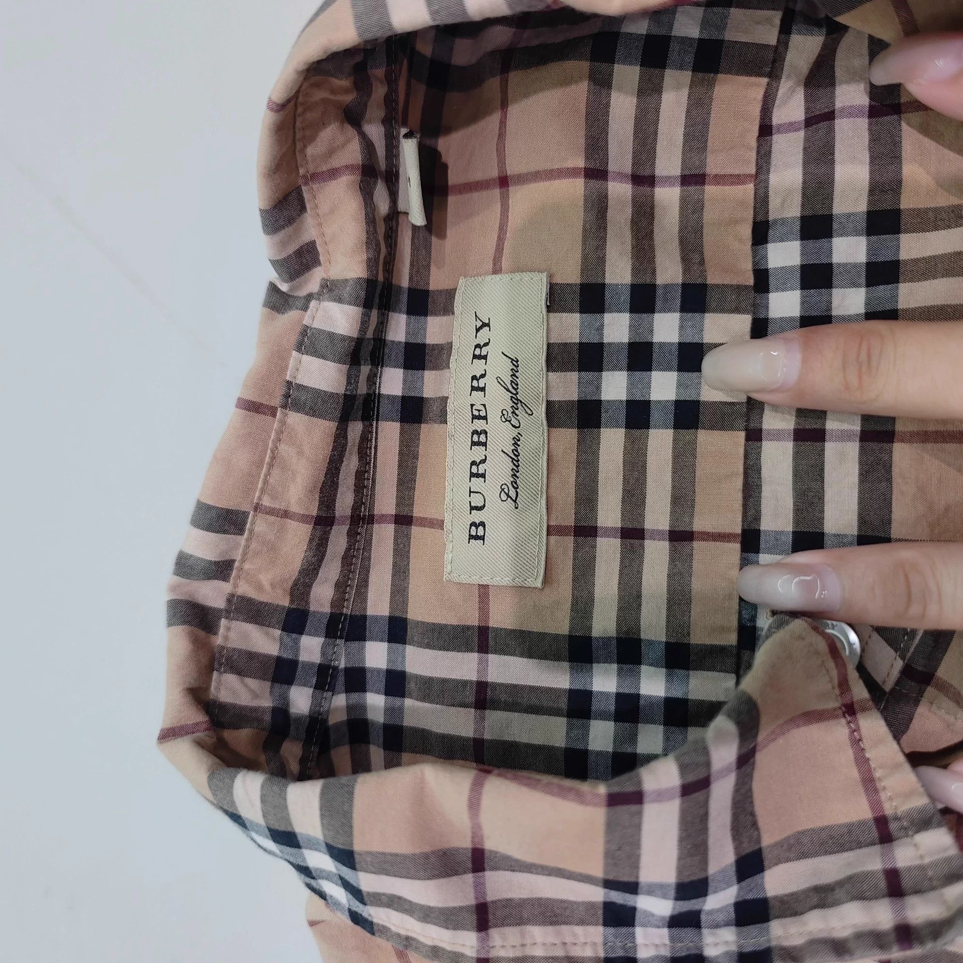 Burberry Burberry 99 New Classic Check Shirt L Size L / US 10 / IT 46 - 7 Thumbnail