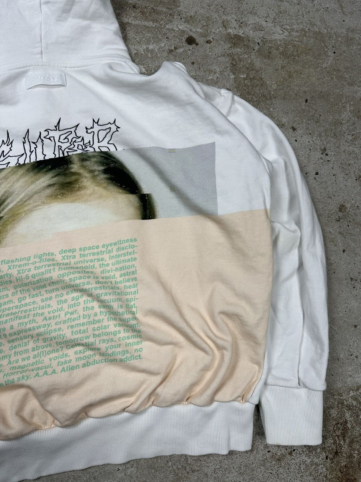 Diesel × Japanese Brand Diesel Psycho Archive Rave White Hoodie rare Size US M / EU 48-50 / 2 - 17 Thumbnail