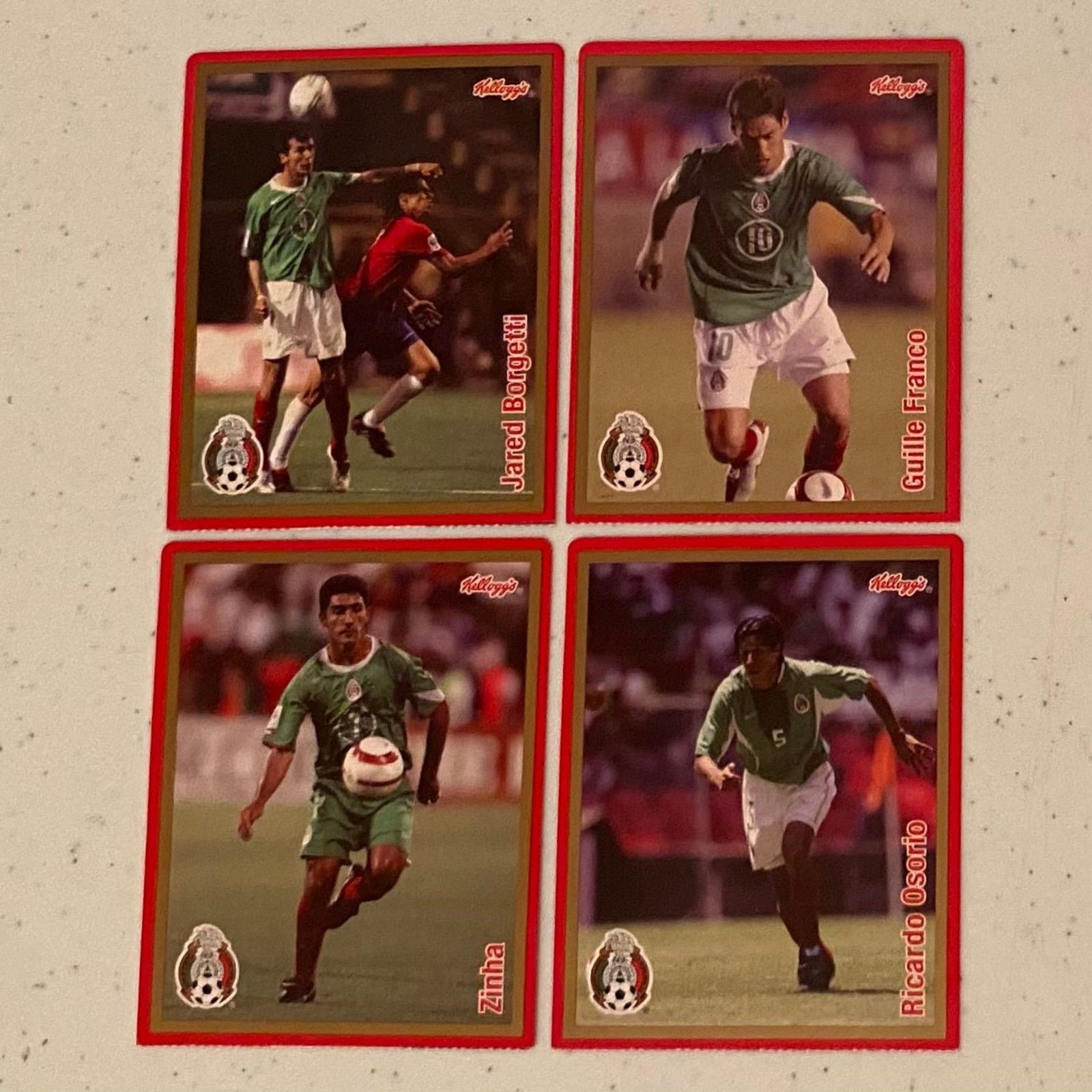Other 2006 SOCCER CARDS- JARED BORGETTI, FRANCO, ZINHA & OSORIO Size ONE SIZE - 1 Thumbnail
