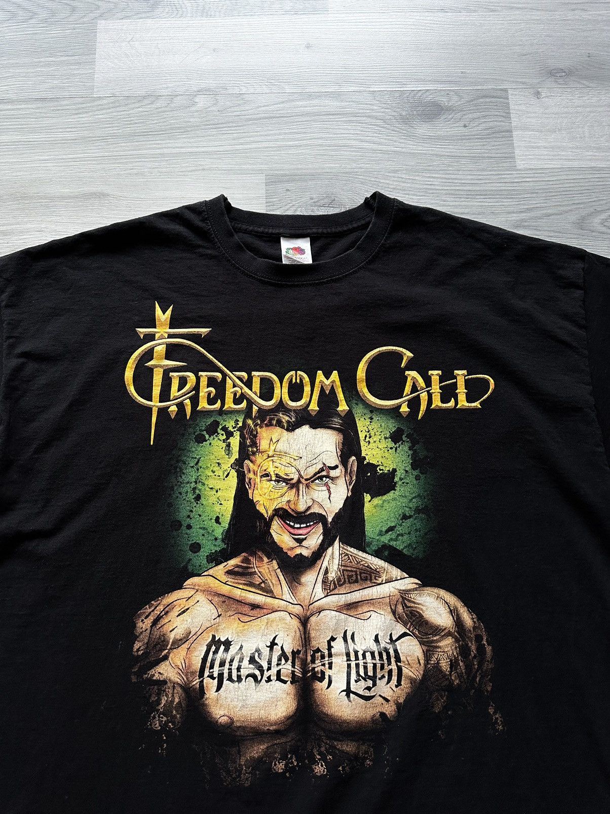 Band Tees Vintage oversize T-shirt Freedom Call fruit of the loom Size US XXL / EU 58 / 5 - 3 Thumbnail