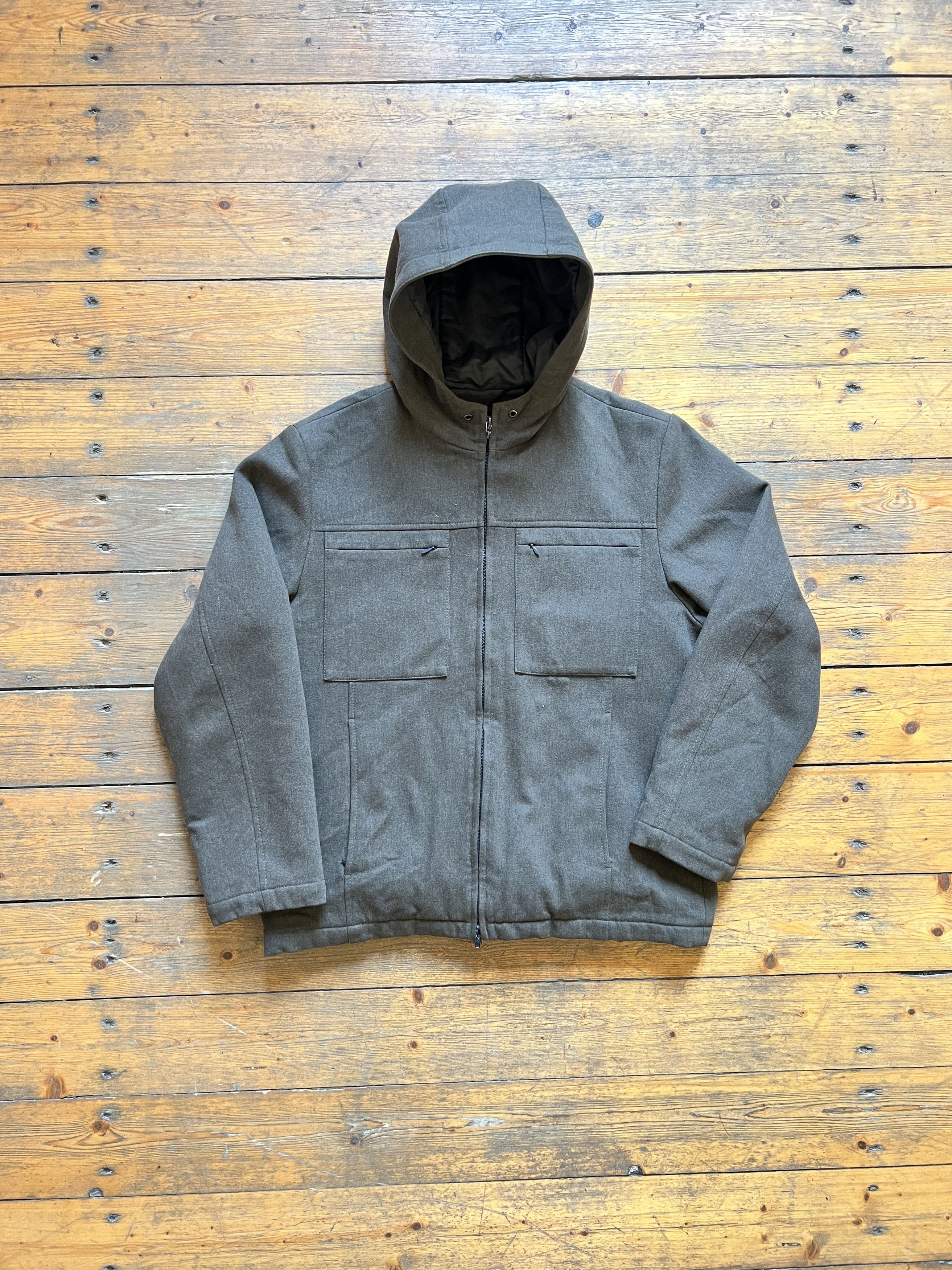 Other Vintage Wool Hood Minimal Jacket Size US M / EU 48-50 / 2 - 2 Thumbnail