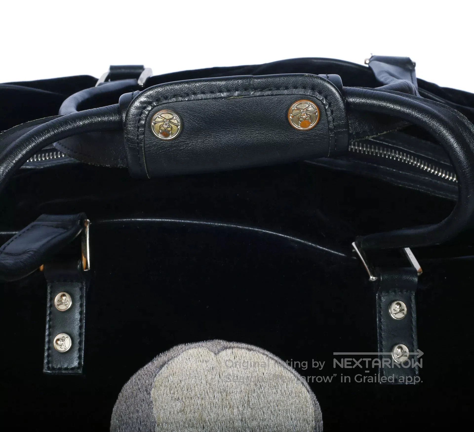 Mastermind Japan Mastermind Japan 12AW Silver Velvet Boston Bag. Size ONE SIZE - 6 Thumbnail