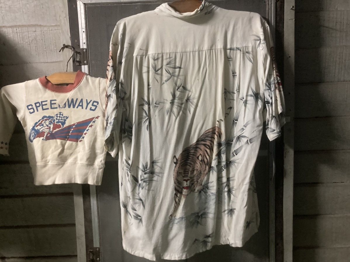 Japanese Brand × Vintage Vintage Jungle Sturm Hawaiin shirt Size US L / EU 52-54 / 3 - 3 Thumbnail