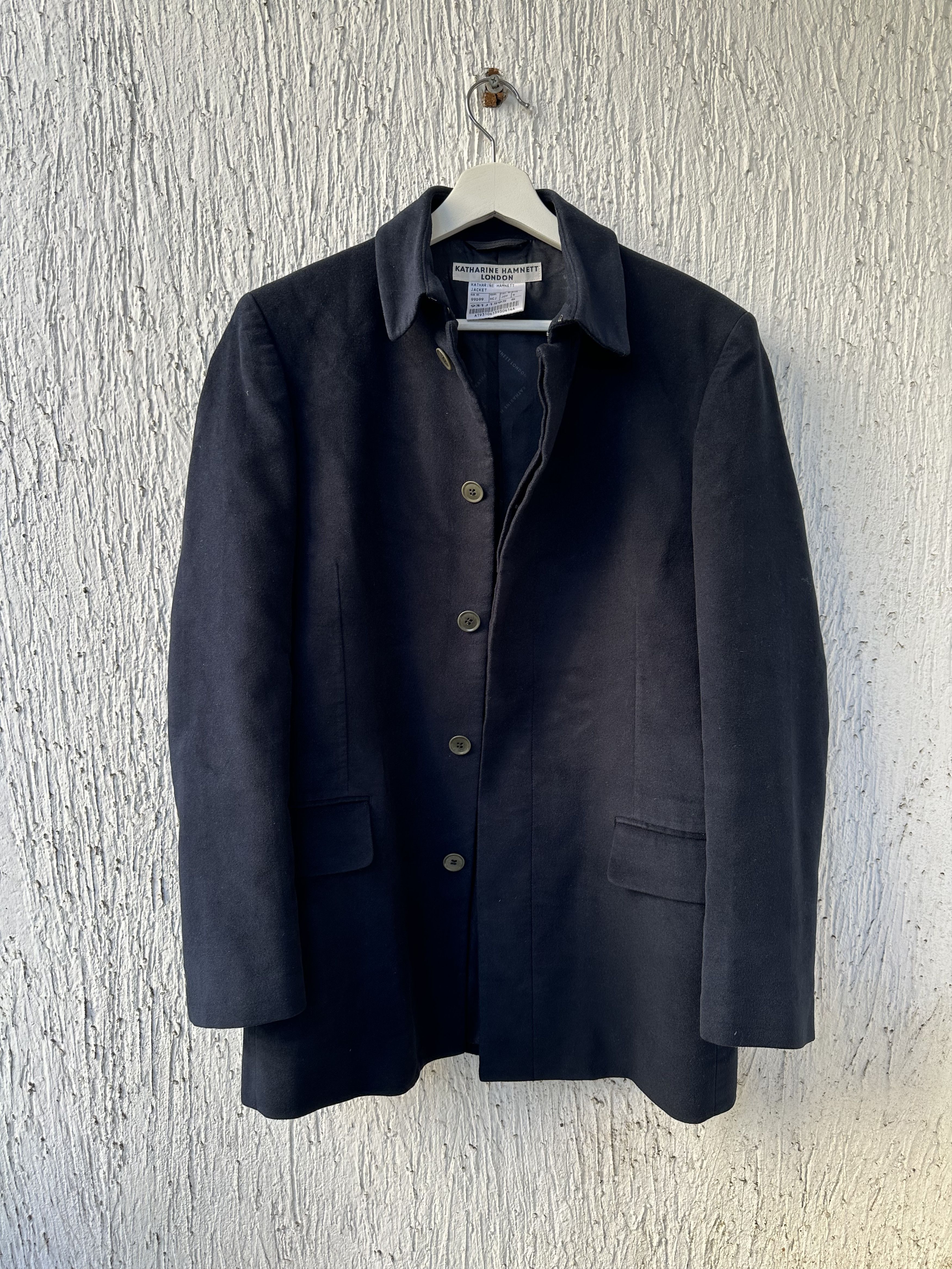 Katharine Hamnett London moleskin short coat Size US S / EU 44-46 / 1 - 1 Thumbnail