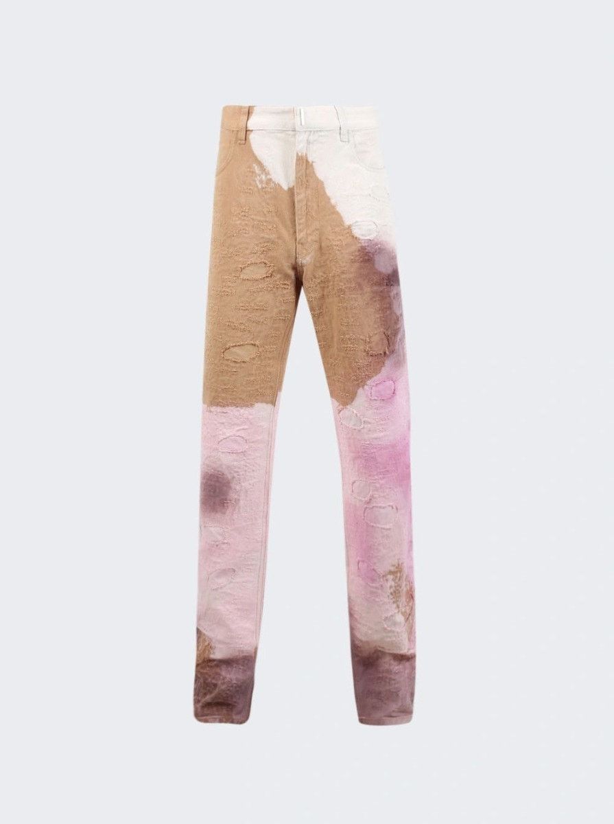 Givenchy o1mle0426 Slim Fit 5 Pocket Denim Jeans in Multicolor Size US 30 / EU 46 - 1 Thumbnail