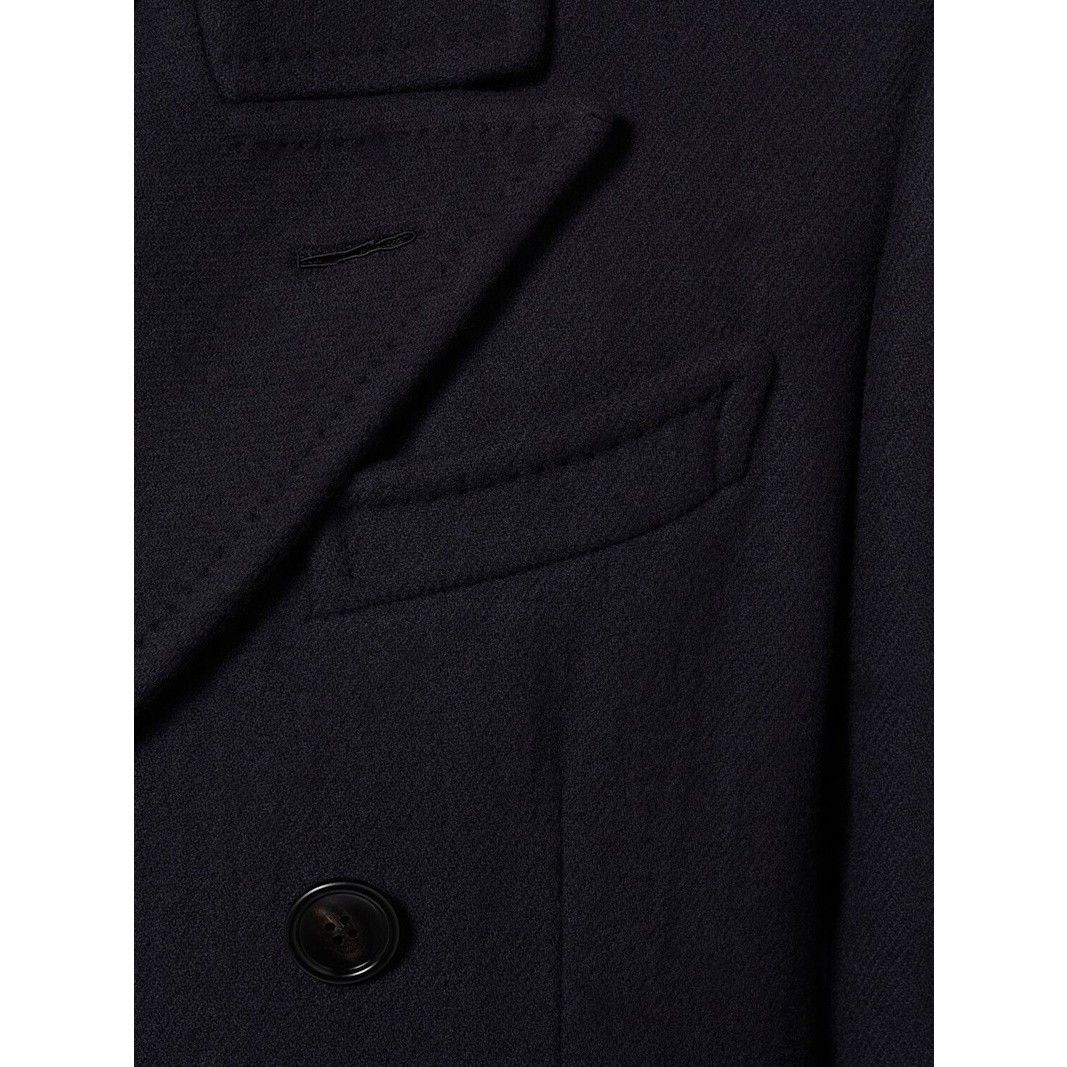 Tom Ford TOM FORD Double Breasted Navy Wool Twill Coat New & Authenti Size US XXL / EU 58 / 5 - 3 Thumbnail