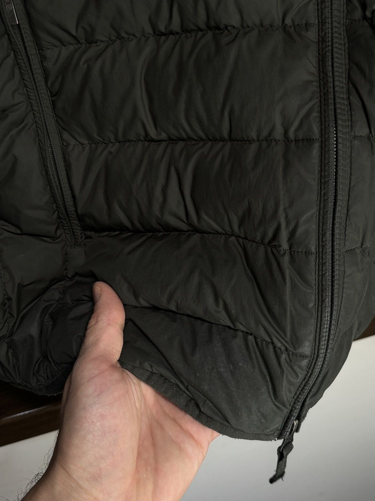 Parajumpers Parajumpers Khaki Hooded Down Puffer Outdoor Jacket Size US L / EU 52-54 / 3 - 11 Thumbnail
