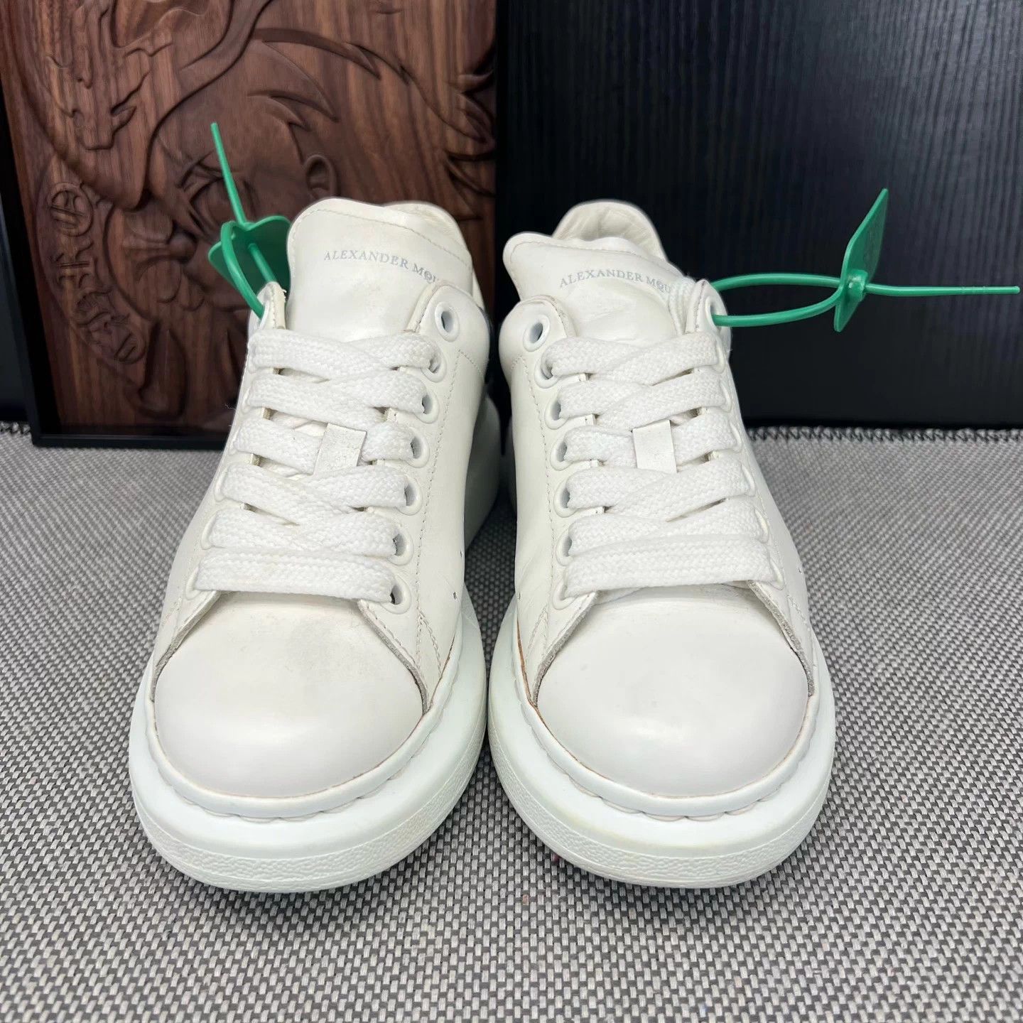Alexander McQueen McQueen Silver Tail Sneakers - Size 36.5 Size US 5.5 / IT 35.5 - 6 Thumbnail