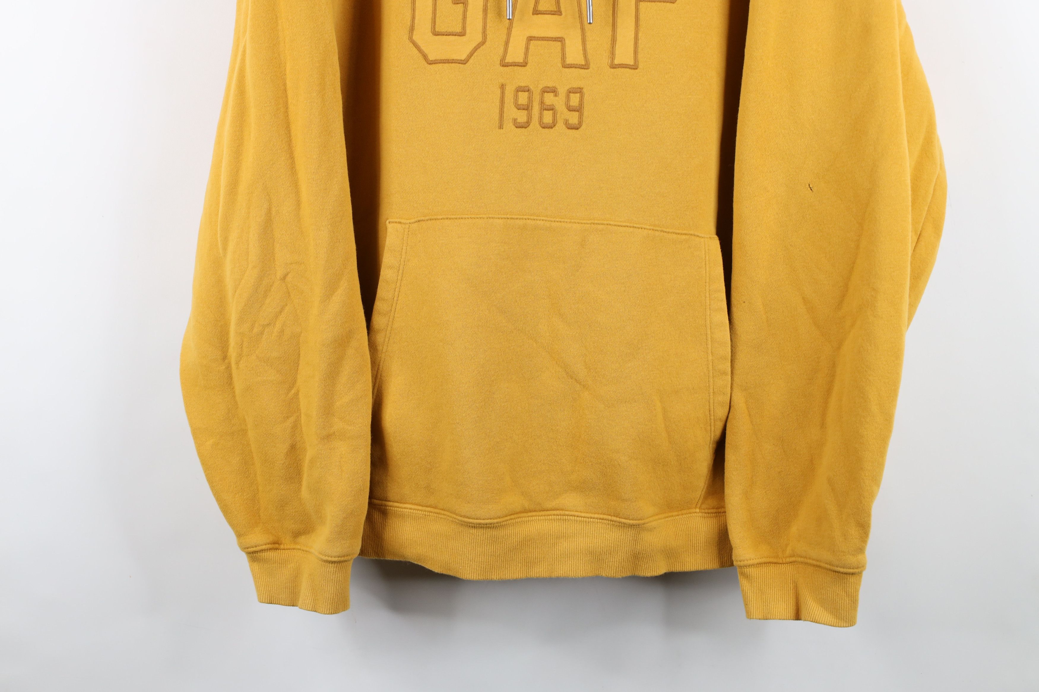 Gap Vintage Y2K Gap Stonewash Pigment Dye Hoodie Sweatshirt Size US XL / EU 56 / 4 - 3 Thumbnail