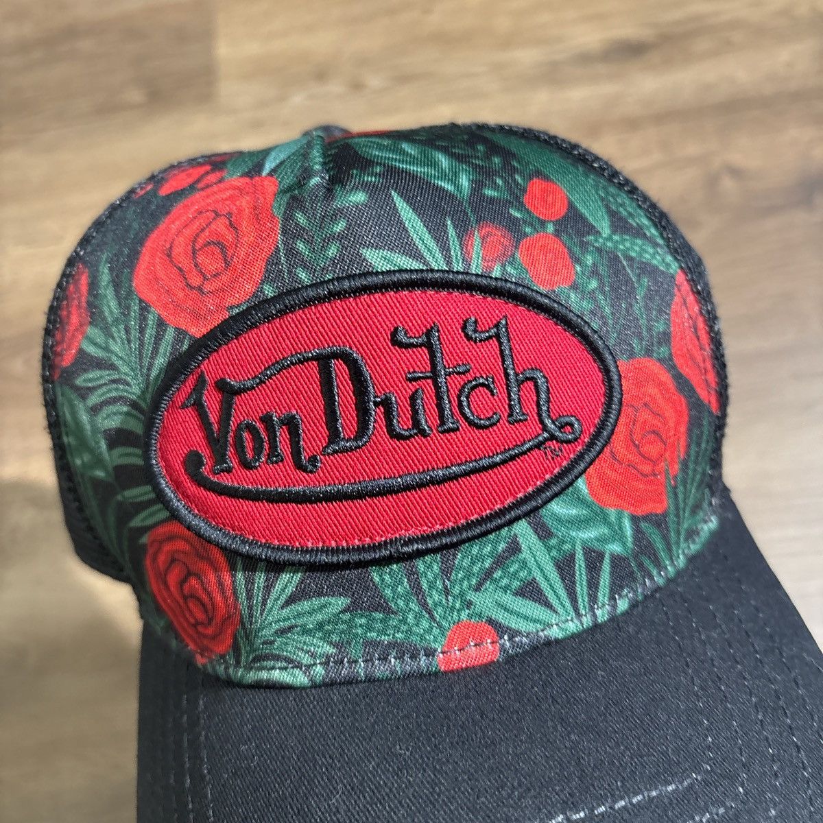 Von Dutch Von Dutch Roses Trucker Hat Size ONE SIZE - 2 Thumbnail