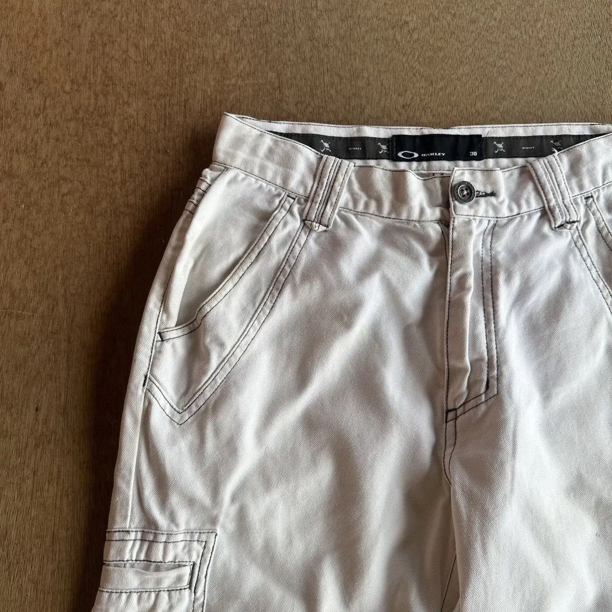 Oakley ARCHIVE🔥OAKLEY EMBROIDERY LOGO DOUBLE POCKET VERY RARE PANT Size US 29 - 5 Thumbnail