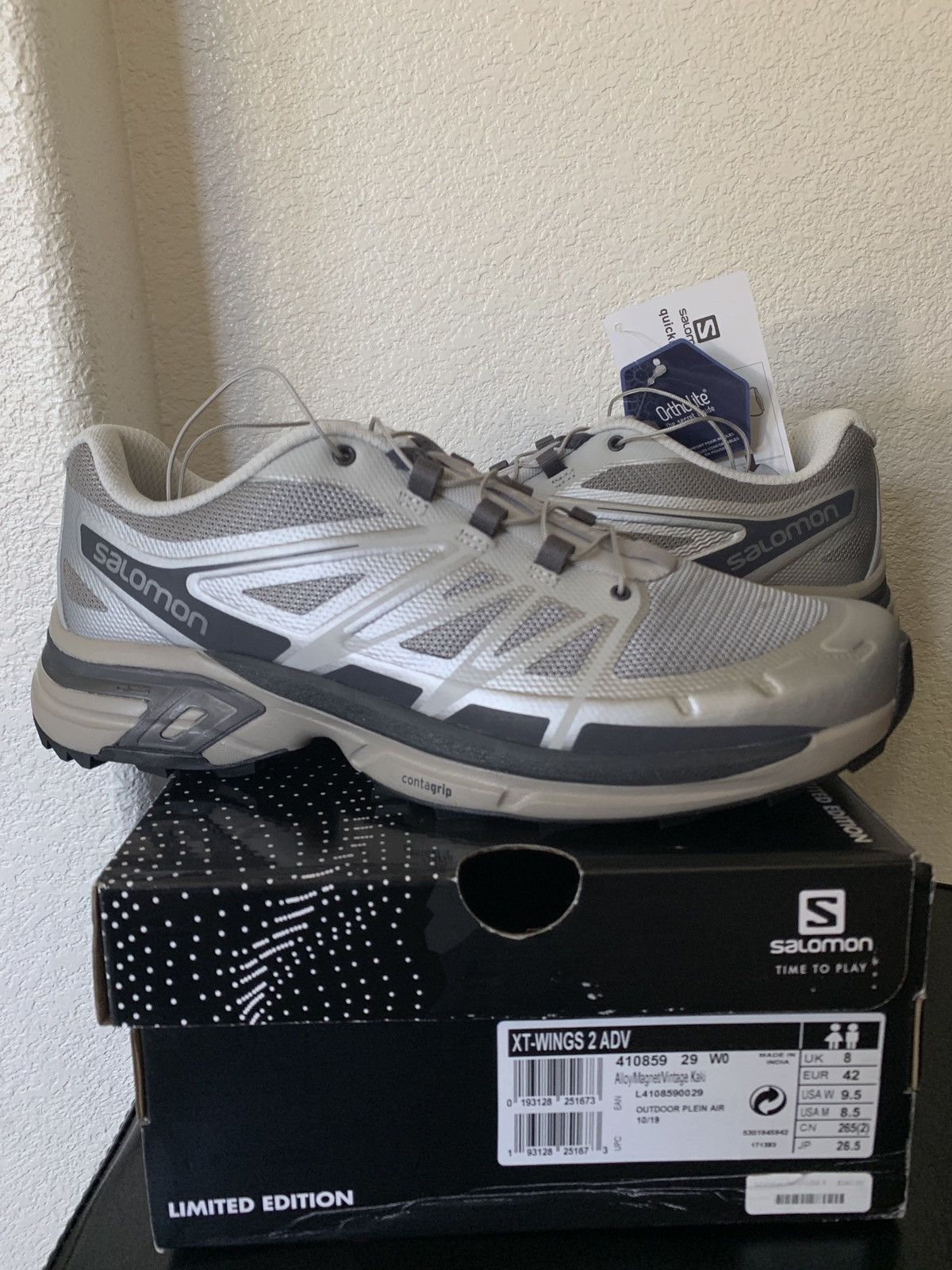 Salomon Salomon SS20 XT-Wings 2 ADV Size US 8.5 / EU 41-42 - 1 Thumbnail