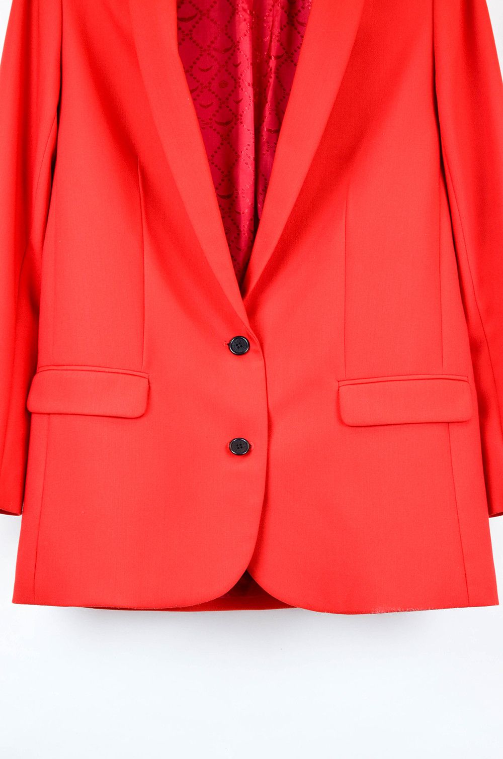 Zadig & Voltaire ZADIG & VOLTAIRE Viva Bis Red Blazer – Size 36 Size XS / US 0-2 / IT 36-38 - 4 Thumbnail