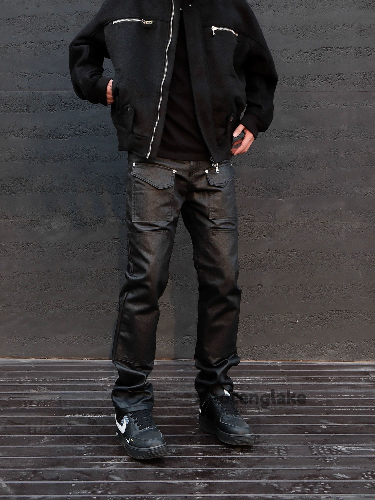 Designer × Jean × Vintage wax function cargo carpenter skate hiphop jeans Size US 32 / EU 48 - 5 Thumbnail