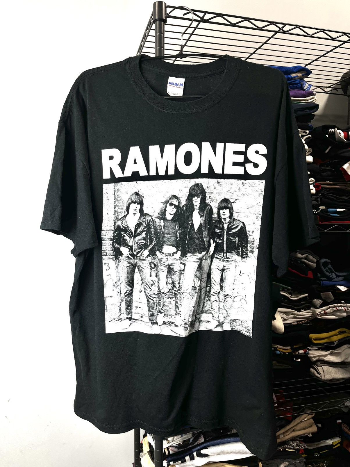 Band Tees 2010’s Vintage Ramones Band Punk Rock T Shirt Oi Size US XL / EU 56 / 4 - 1 Thumbnail