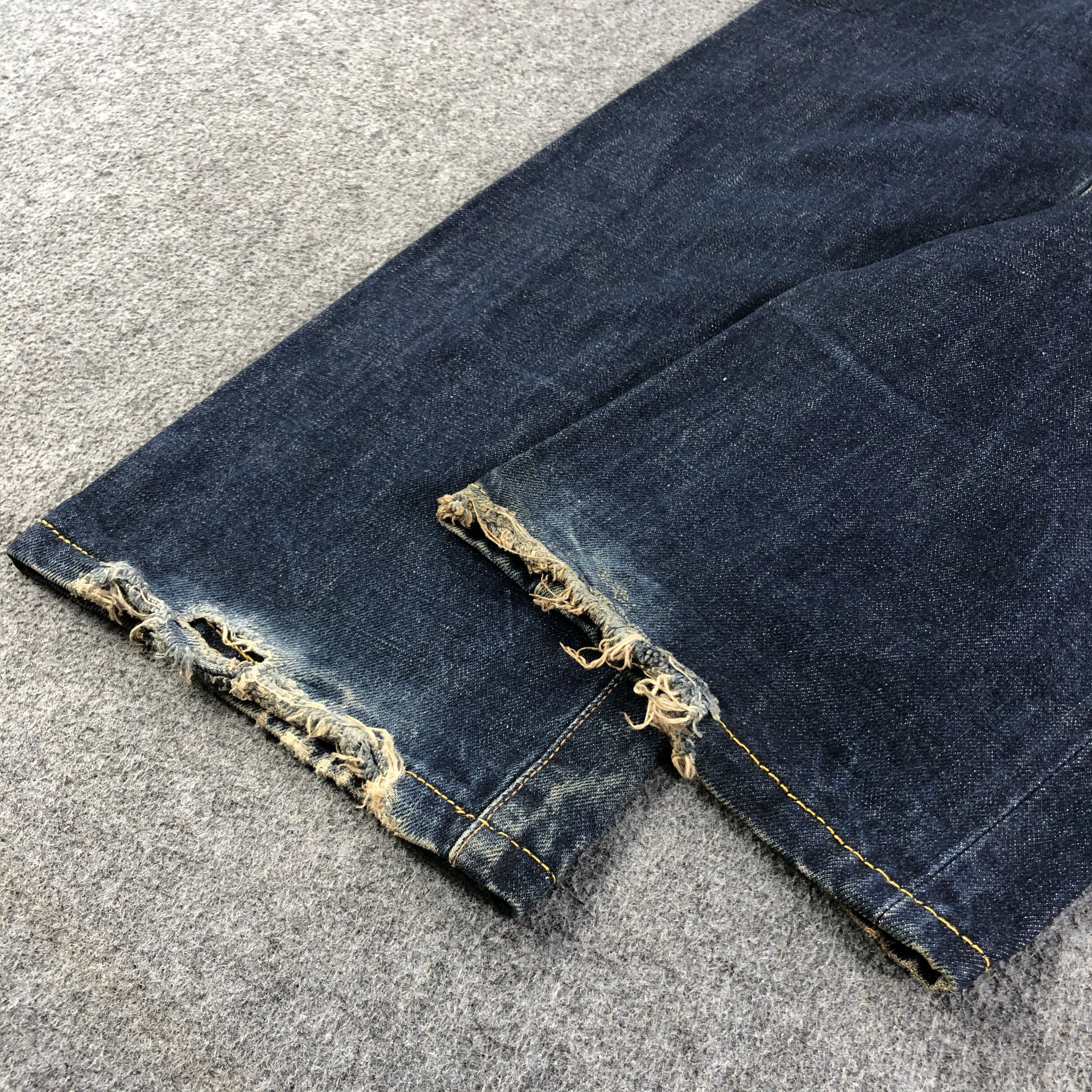 Japanese Brand Vintage Uniqlo Jeans Redline Denim -J2765 Size US 28 / EU 44 - 6 Thumbnail