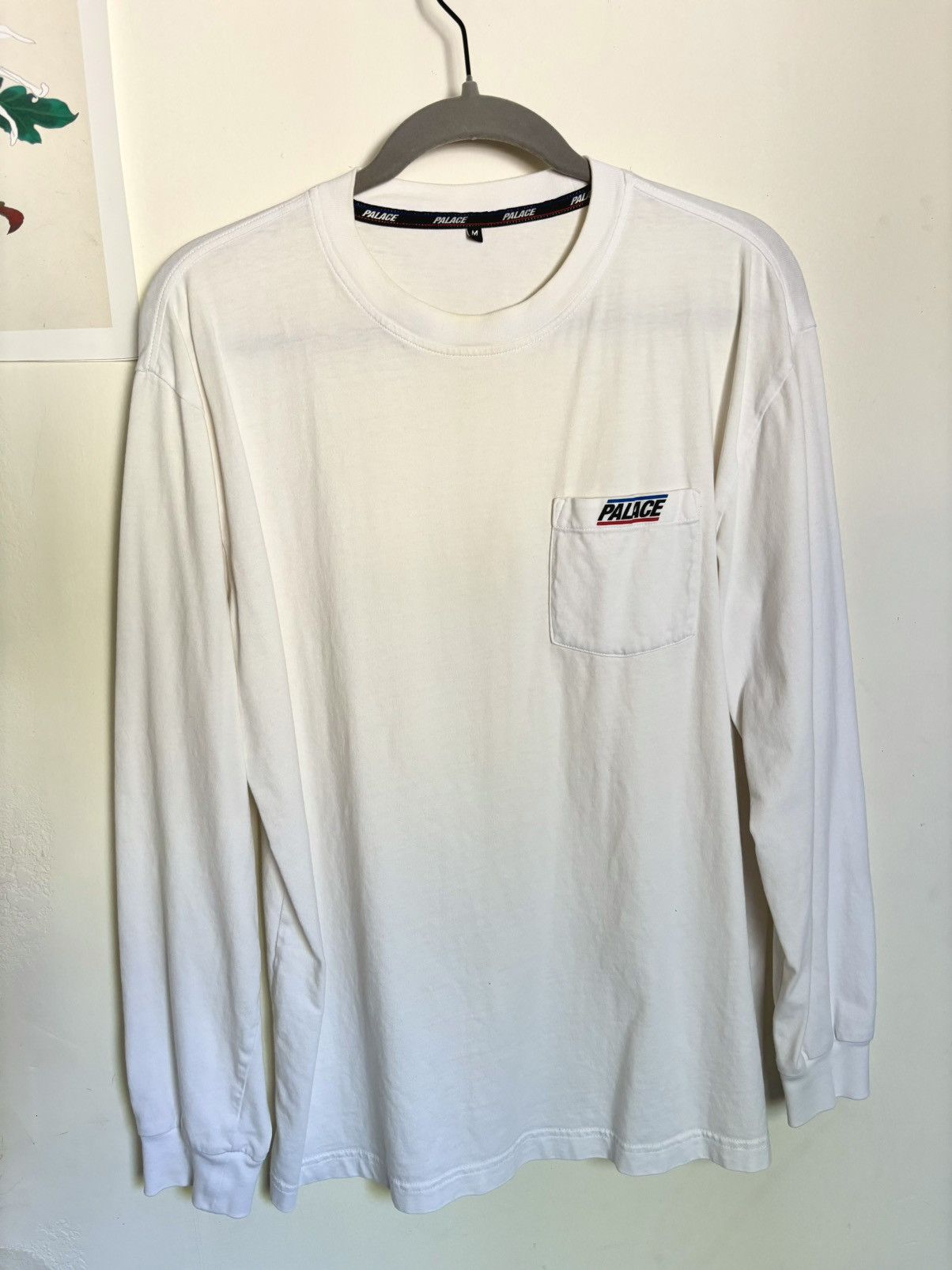 Palace Palace Longsleeve White Size US M / EU 48-50 / 2 - 1 Thumbnail