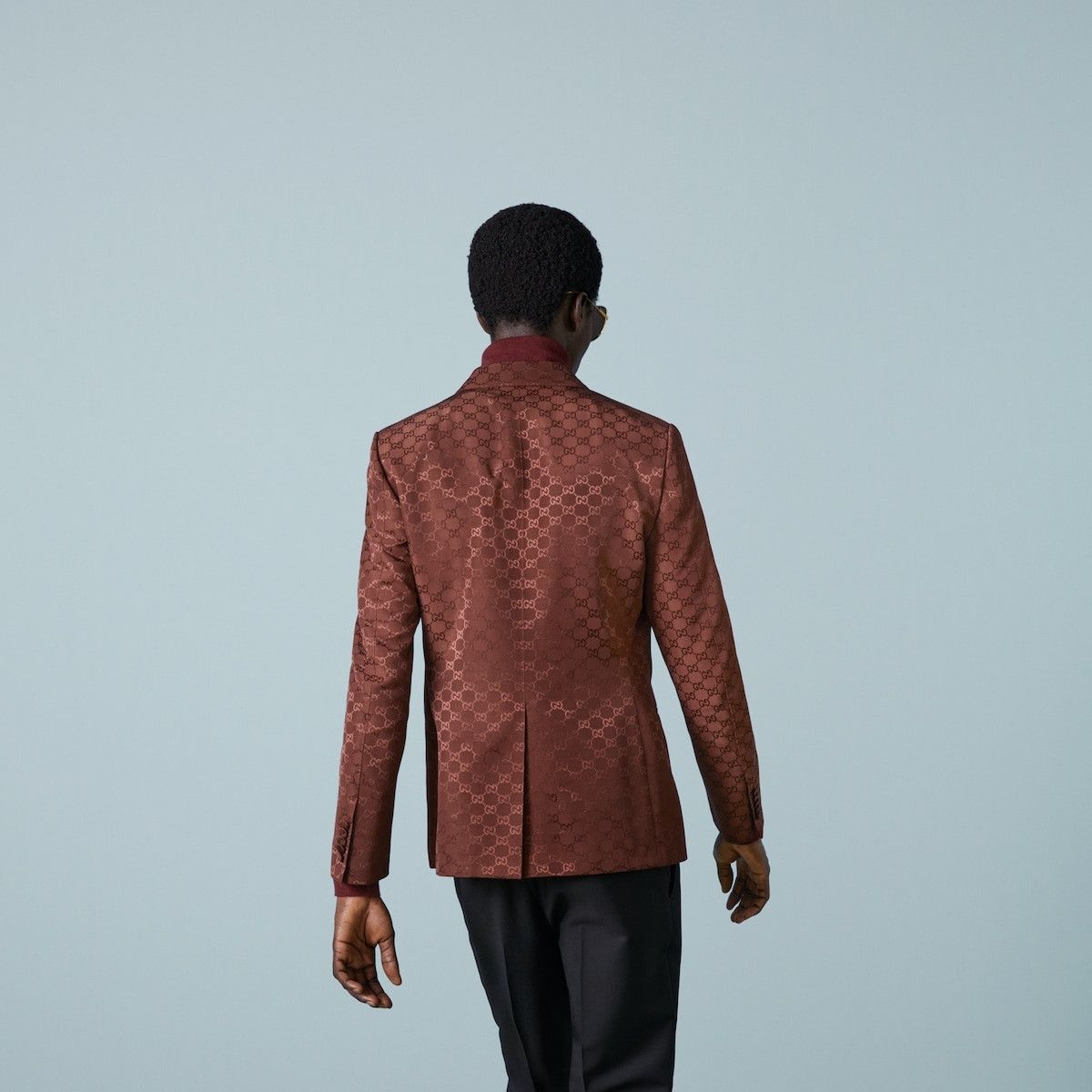 Gucci o1s1wg110725 GG Cotton Canvas Jacket in Brown Size US S / EU 44-46 / 1 - 6 Thumbnail