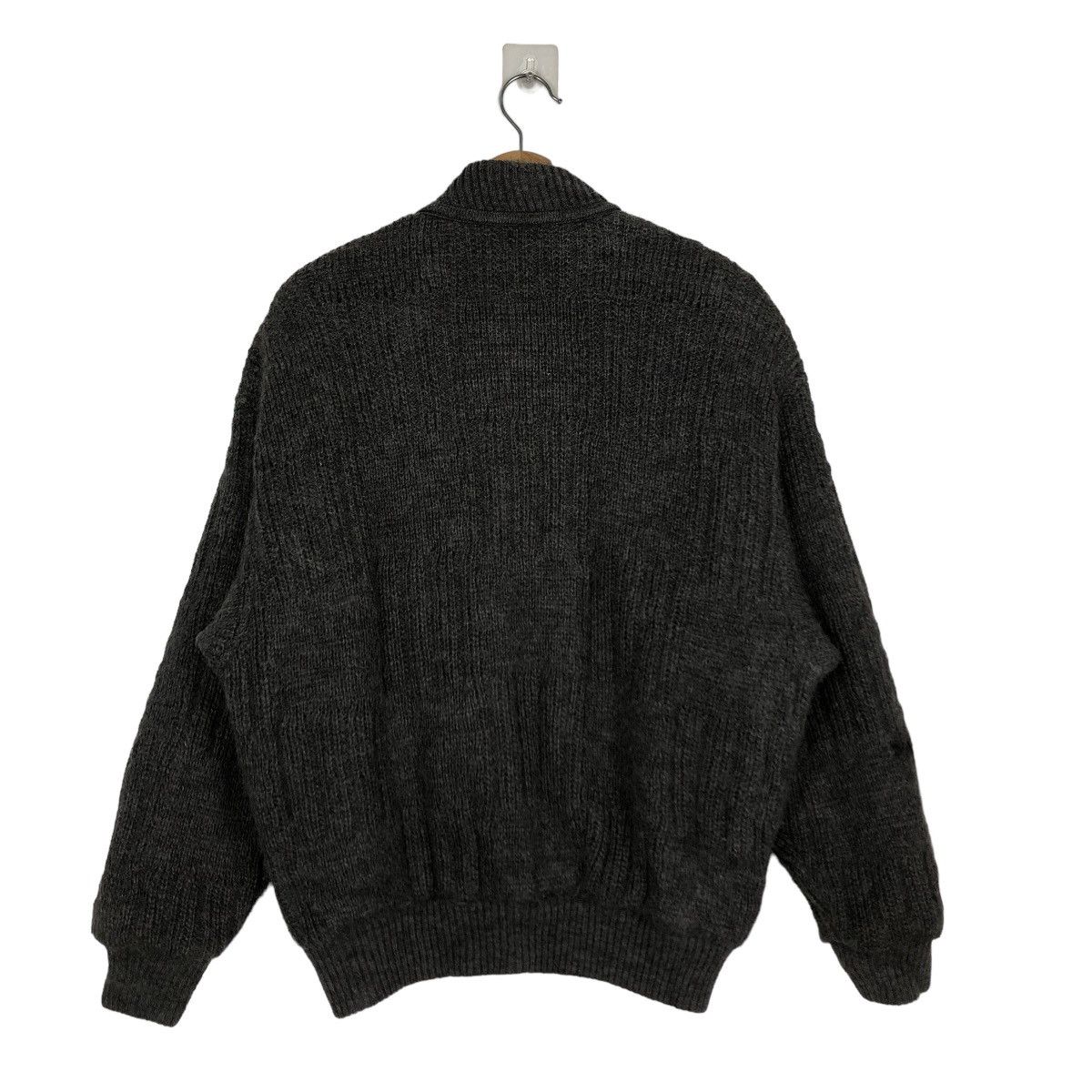 Issey Miyake VINTAGE HERRINGBONE WOOL BOMBER JACKET RAIKA ISSEY MIYAKE Size US L / EU 52-54 / 3 - 6 Thumbnail