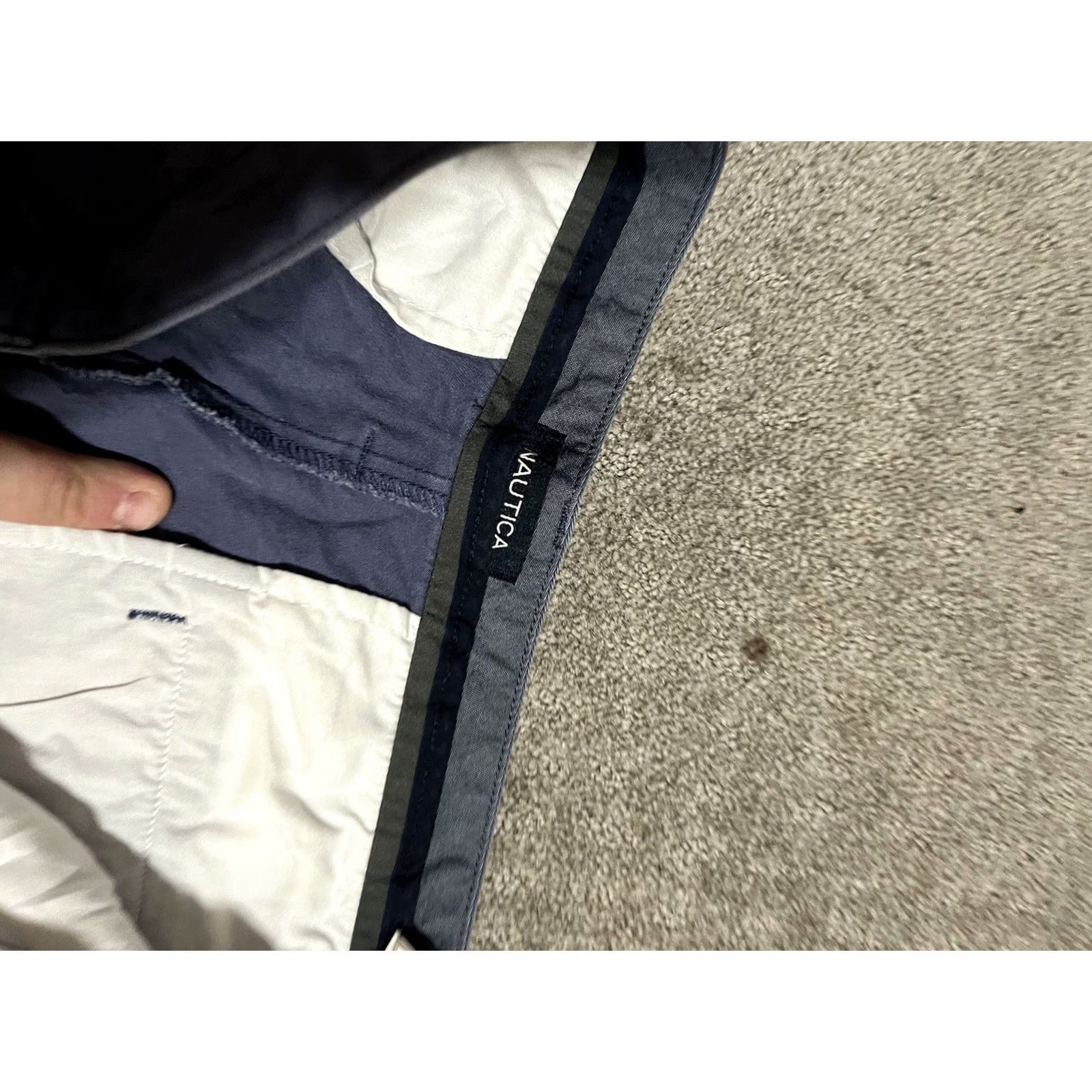 Nautica Nautica Shorts Mens 30W Blue The Deck Fit Cotton Casual Summer Size US 30 / EU 46 - 3 Thumbnail